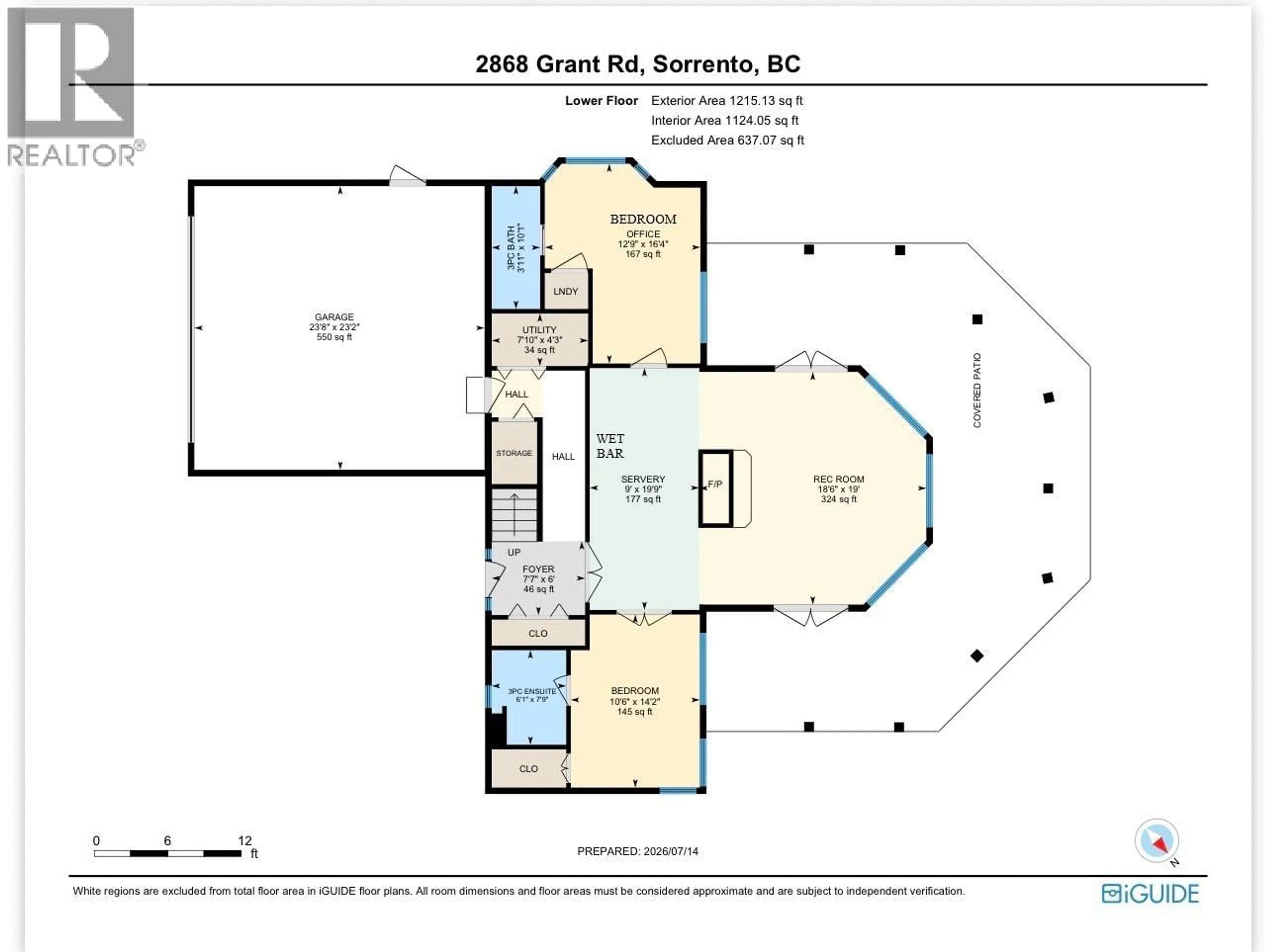 Floor plan for 2868 GRANT ROAD, Sorrento British Columbia V0E2W0