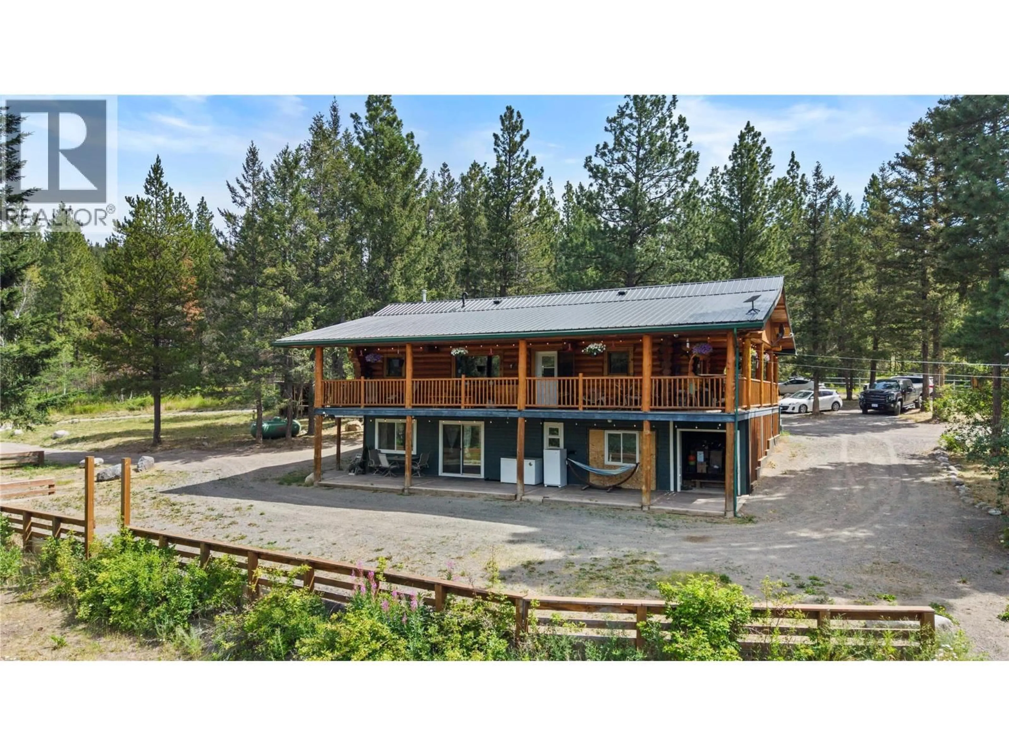 A pic from outside/outdoor area/front of a property/back of a property/a pic from drone, mountain view for 581 KANE VALLEY ROAD, Merritt British Columbia V1K1M9