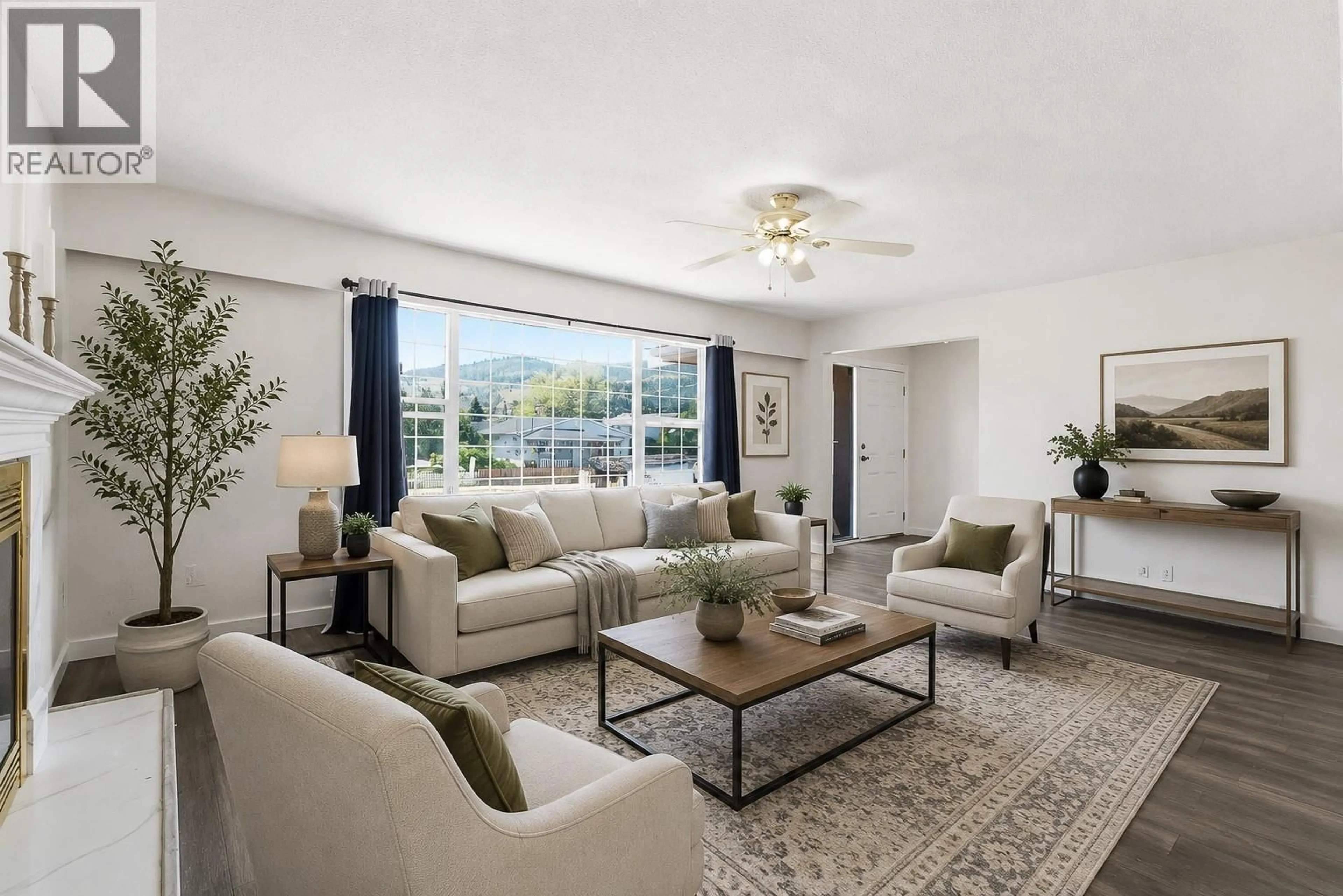 Living room with furniture, unknown for 2337 COUTLEE AVENUE, Merritt British Columbia V1K1B8