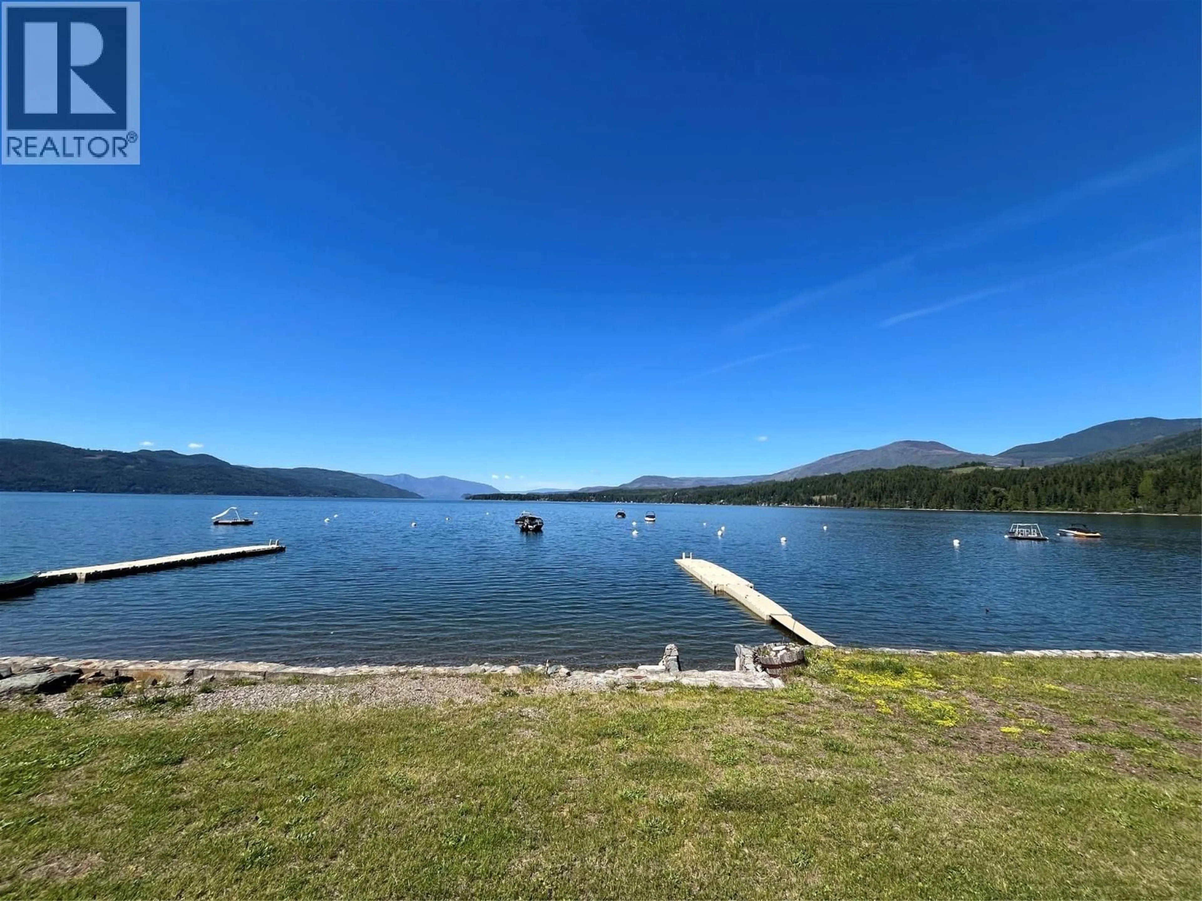 A pic from outside/outdoor area/front of a property/back of a property/a pic from drone, water/lake/river/ocean view for 2 - 6868 SQUILAX ANGLEMONT ROAD, Magna Bay British Columbia V0E1M7