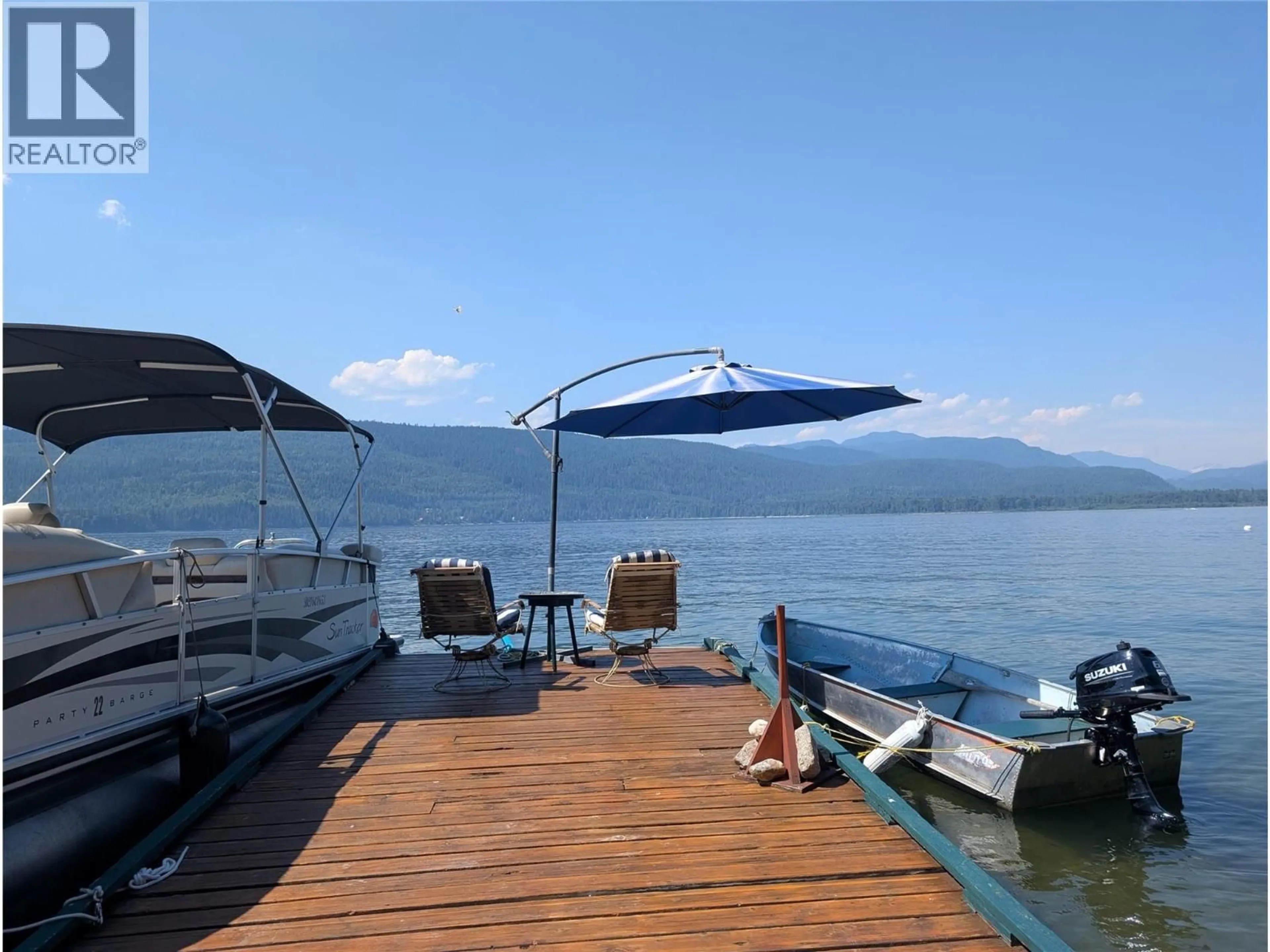 Patio, water/lake/river/ocean view for 660 BRADLEY ROAD OTHER, Seymour Arm British Columbia
