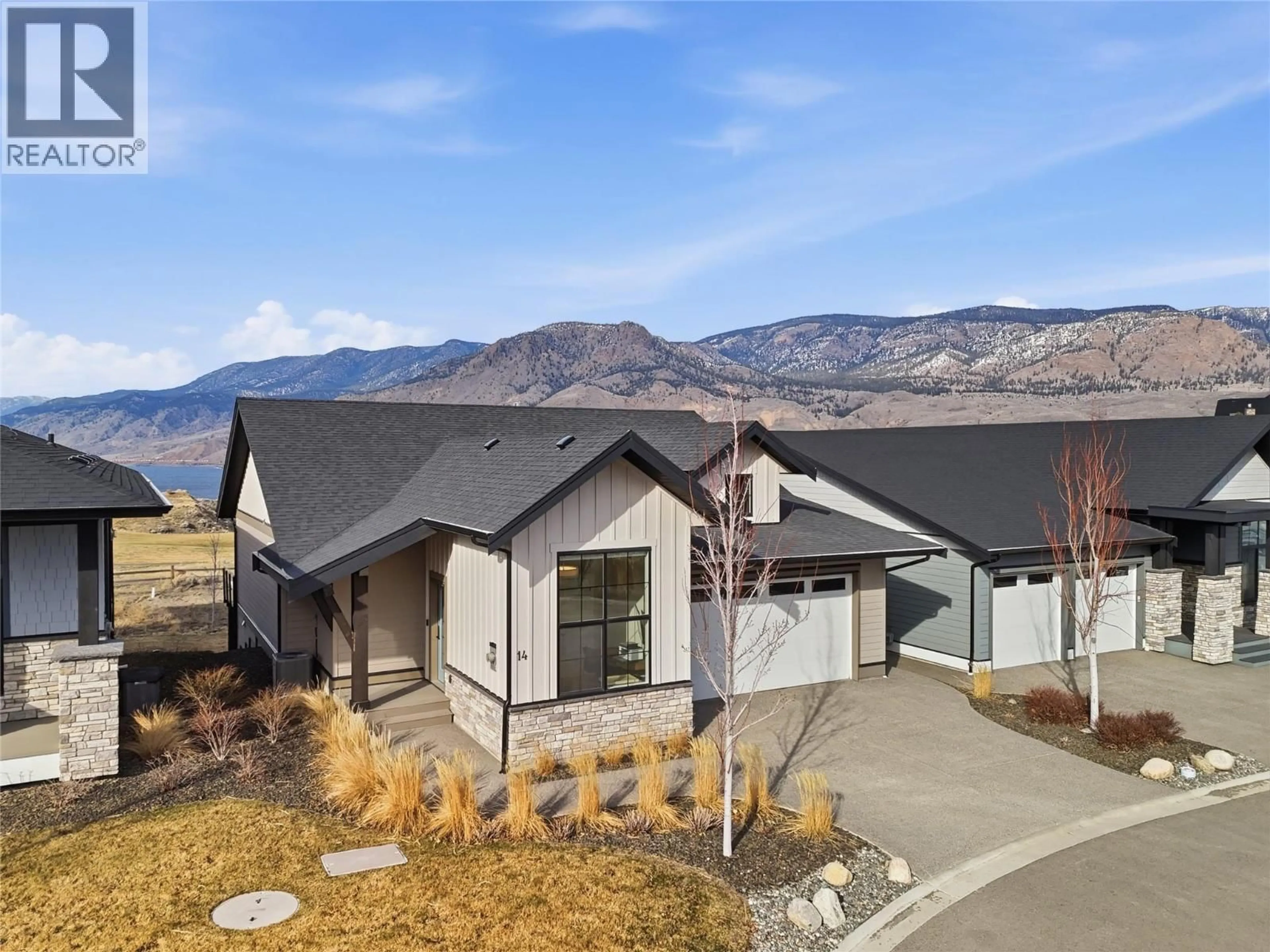 Home with vinyl exterior material, mountain view for 14 - 260 RUE CHEVAL NOIR OTHER, Kamloops British Columbia V1S0G3