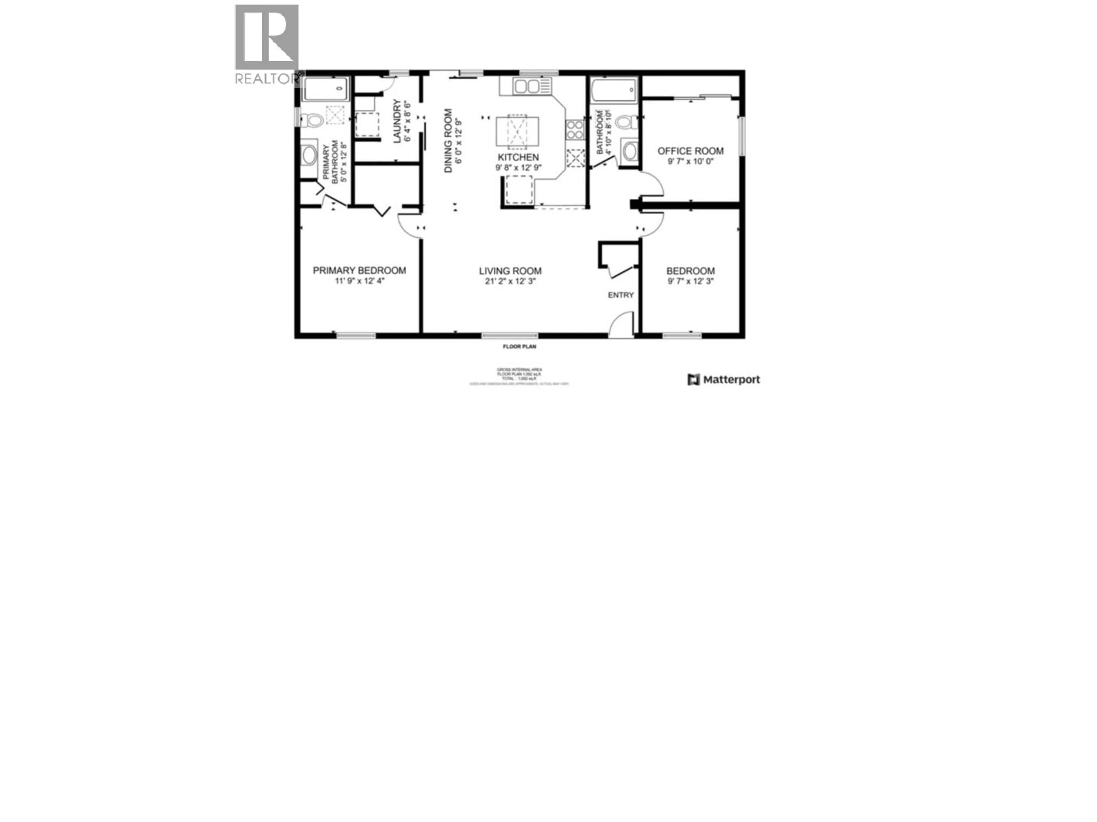 Floor plan for 26 - 9510 HIGHWAY 97 OTHER NORTH, Vernon British Columbia V1H1R8