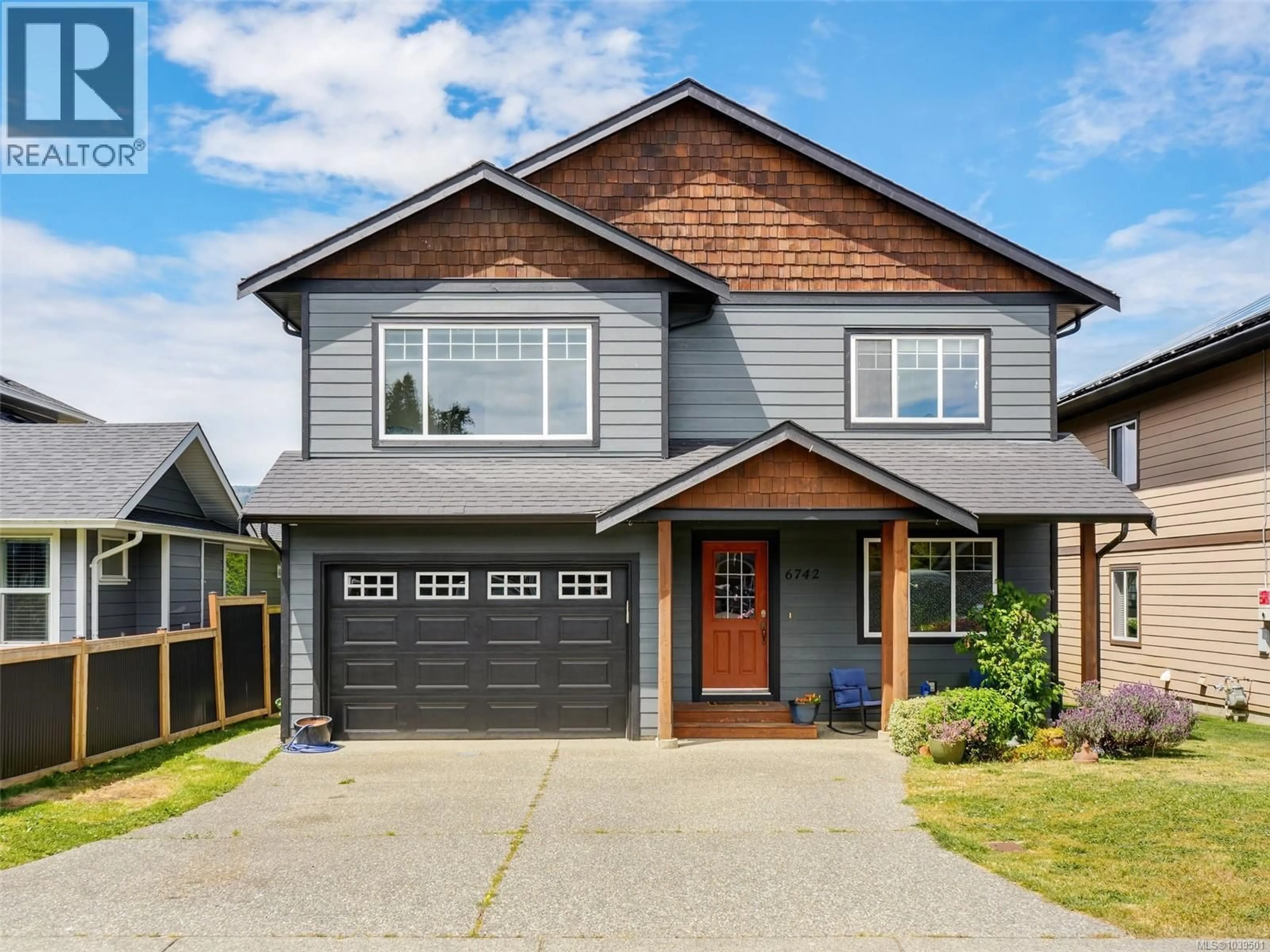 Home with vinyl exterior material, street for 6742 STEEPLE CHASE, Sooke British Columbia V9Z0W3