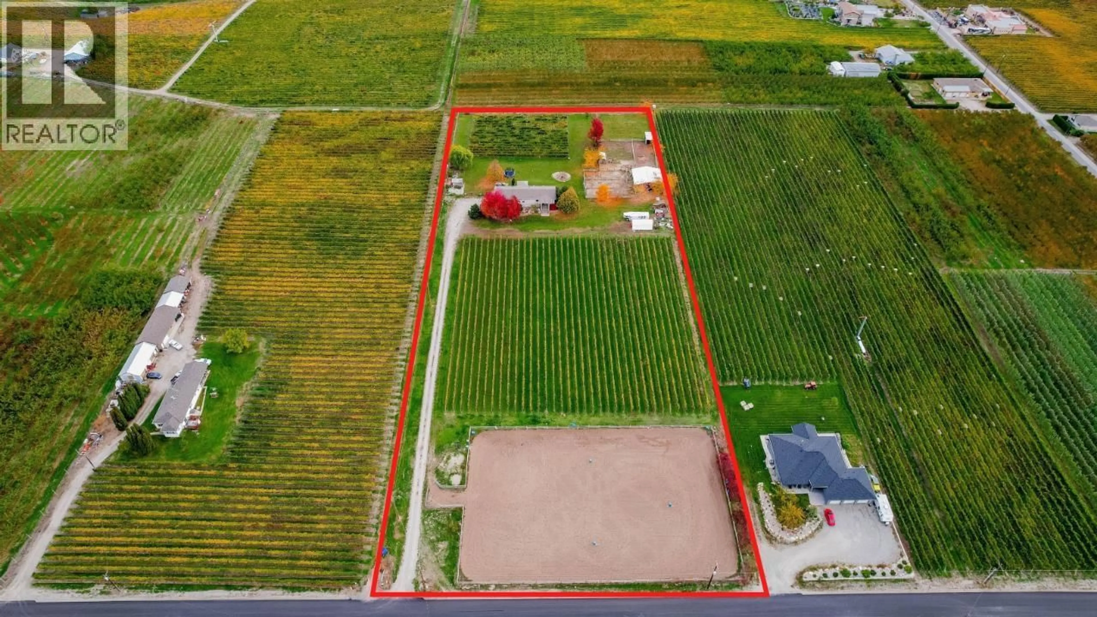 A pic from outside/outdoor area/front of a property/back of a property/a pic from drone, street for 3405 107TH STREET, Osoyoos British Columbia V0H1V4