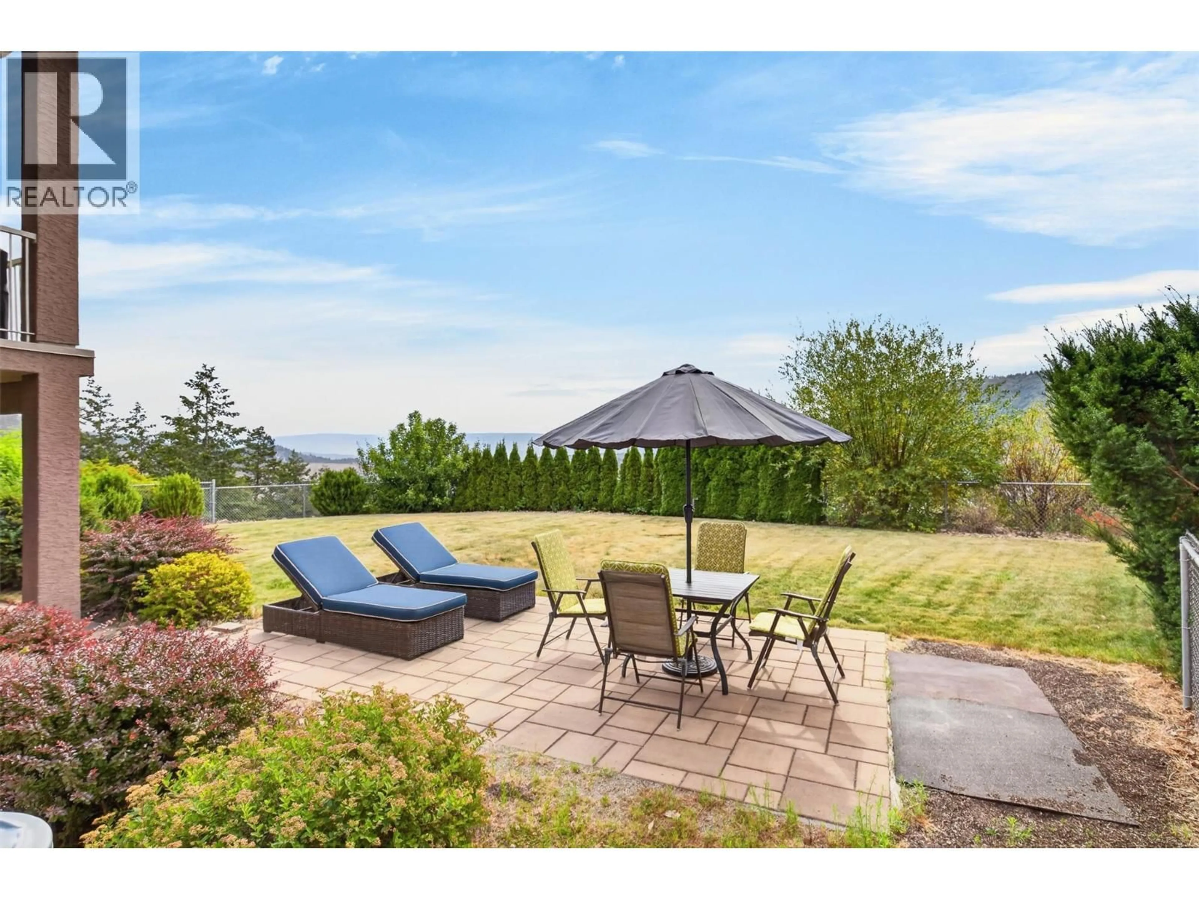 Patio, water/lake/river/ocean view for 1911 CORNERSTONE DRIVE, West Kelowna British Columbia V4T2Y3