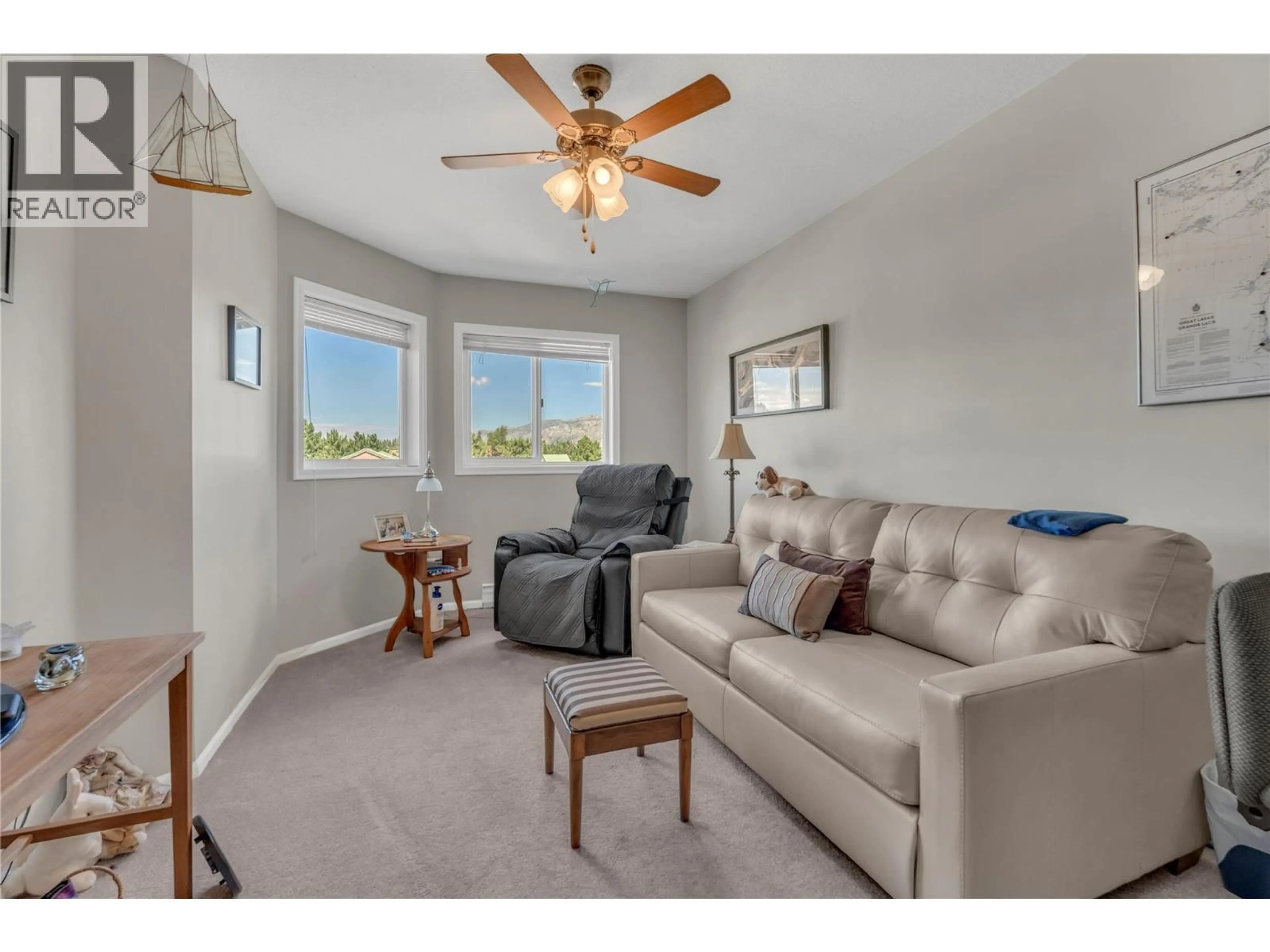 Living room with furniture, unknown for 306 - 8907 PINEO COURT, Summerland British Columbia V0H1Z5