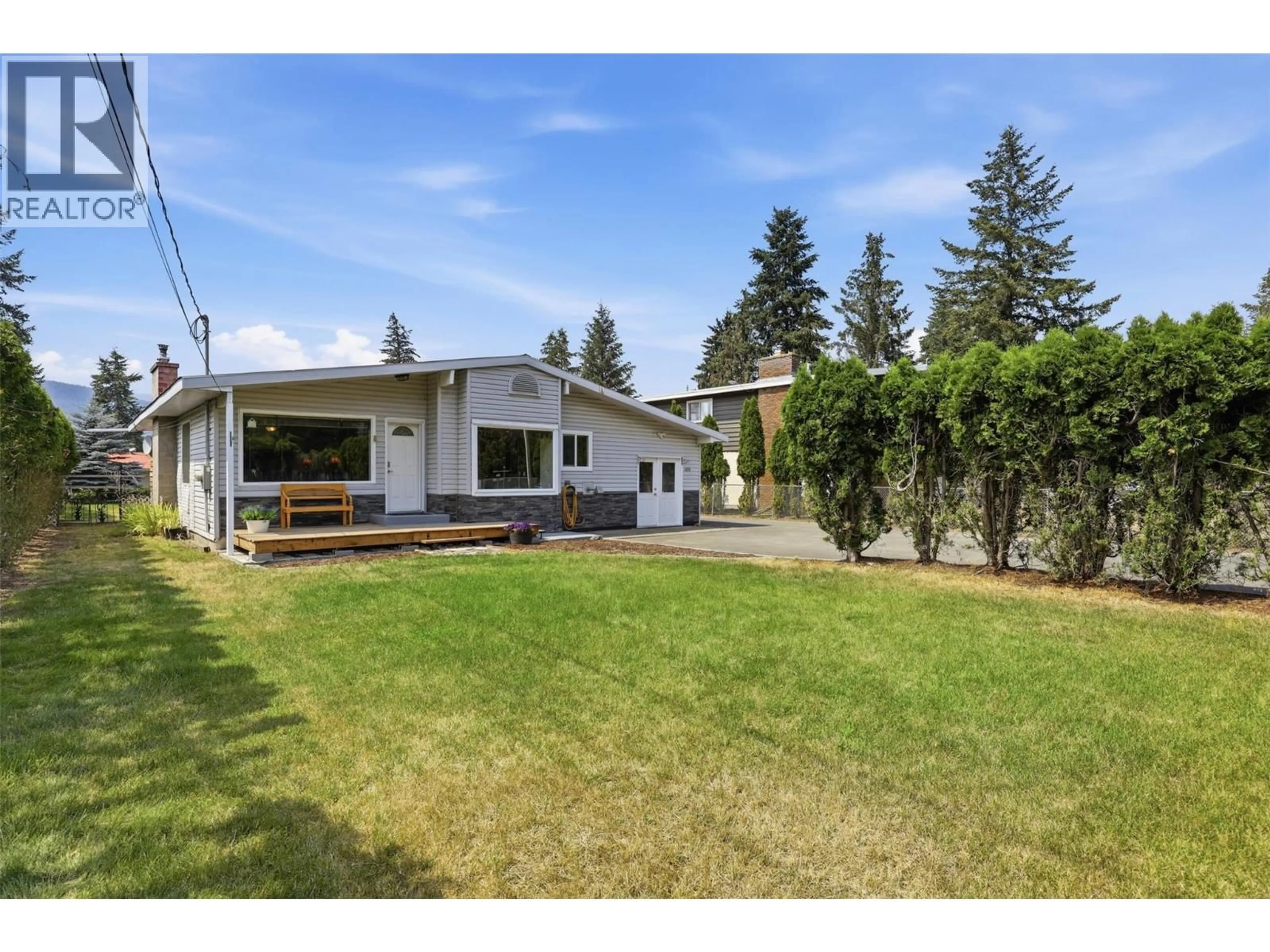 A pic from outside/outdoor area/front of a property/back of a property/a pic from drone, street for 4837 DUNN LAKE ROAD, Barriere British Columbia V0E1E0