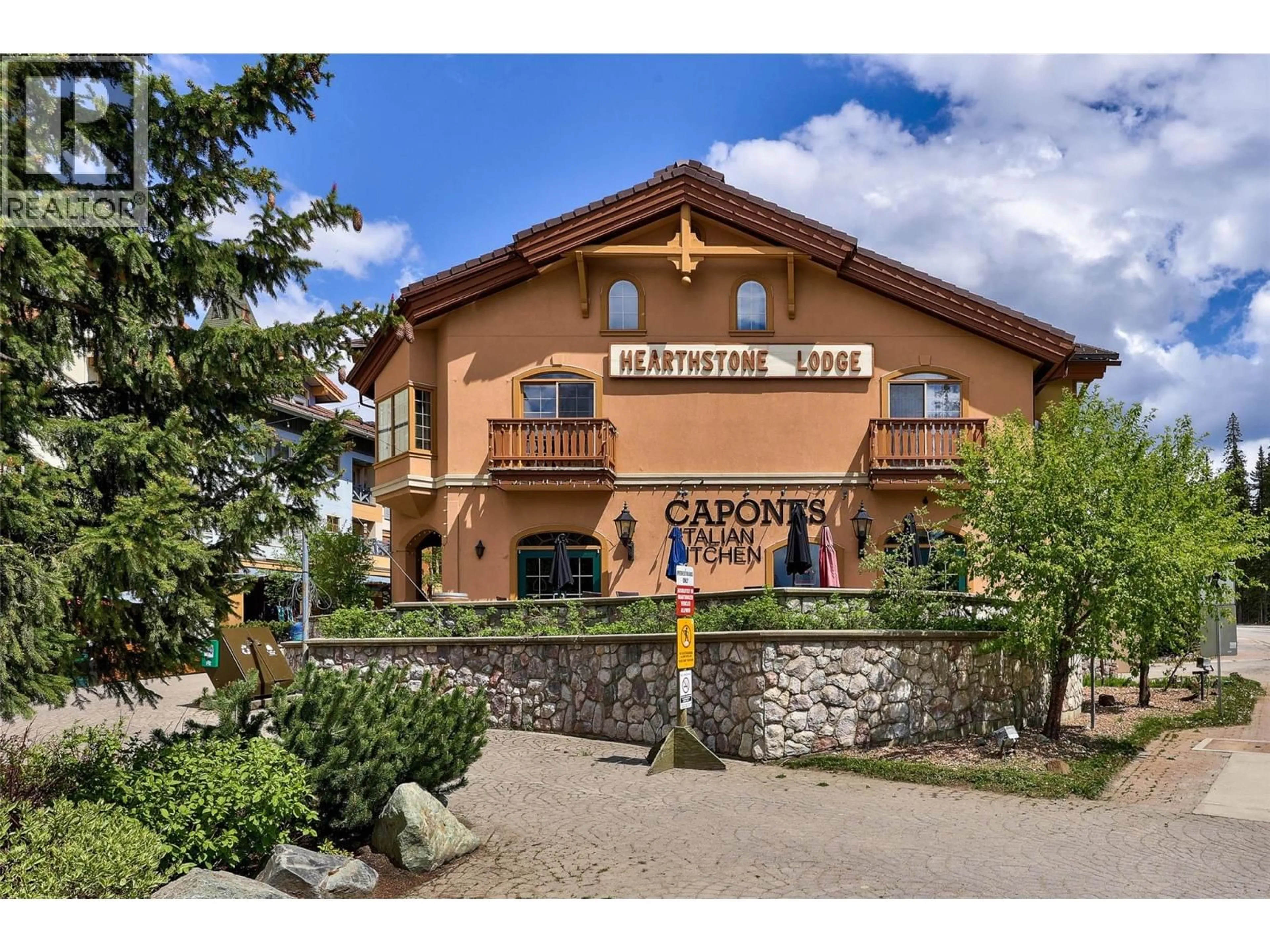 Patio, building for 201 - 3170 CREEKSIDE WAY, Sun Peaks British Columbia V0E5N0