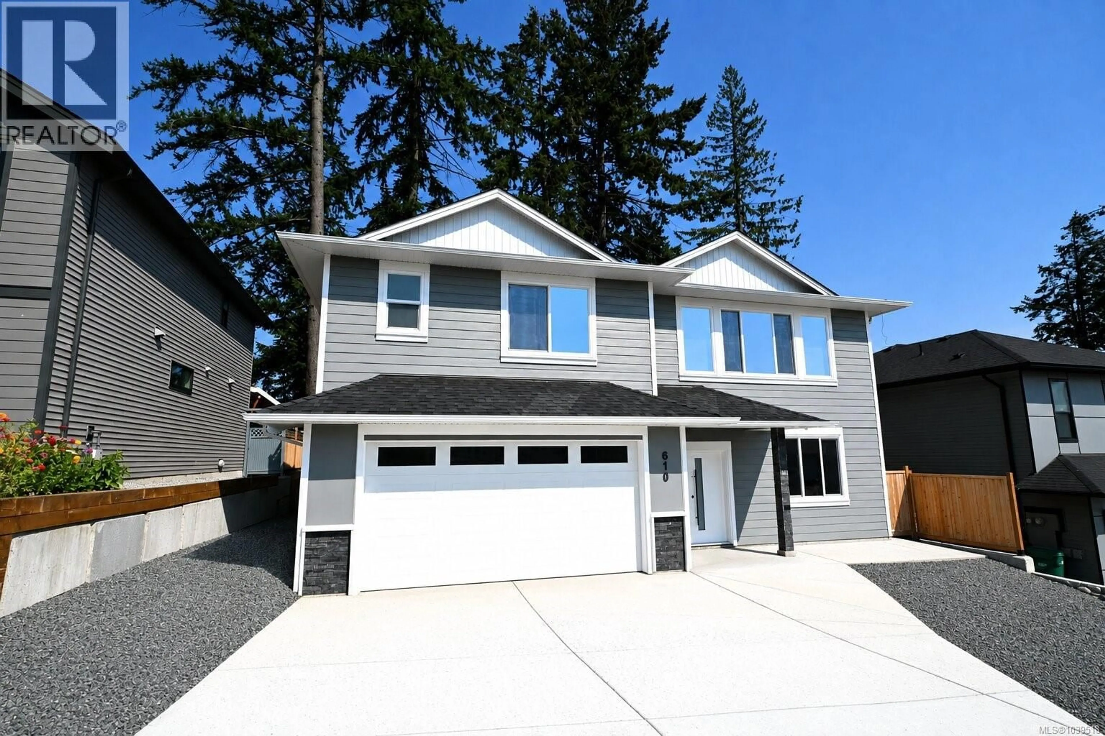 Home with vinyl exterior material, street for 610 ROTAYO ROAD, Nanaimo British Columbia V9R3T3