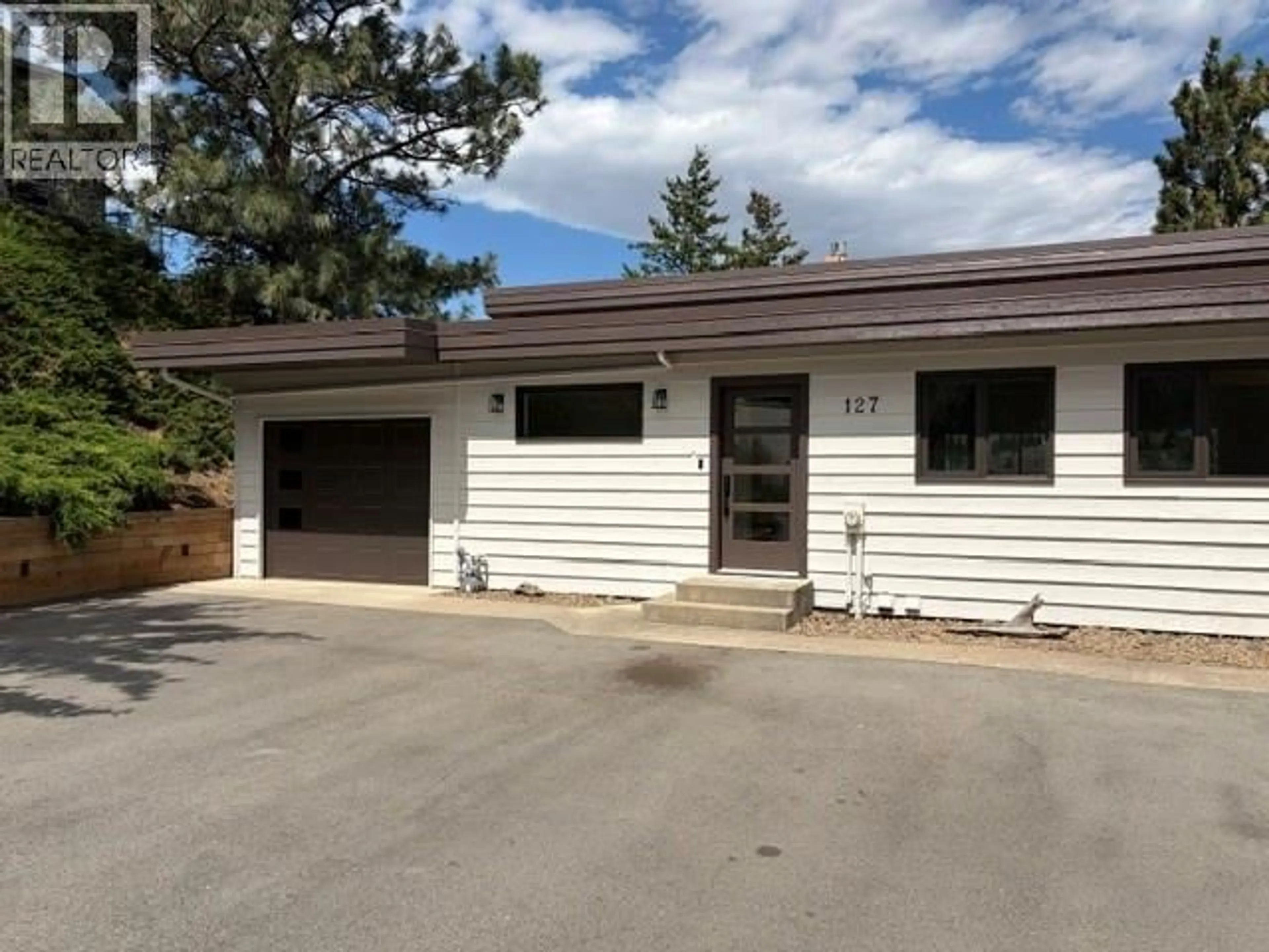Home with vinyl exterior material, street for 127 SUMAC RIDGE DRIVE OTHER, Summerland British Columbia V0H1Z6