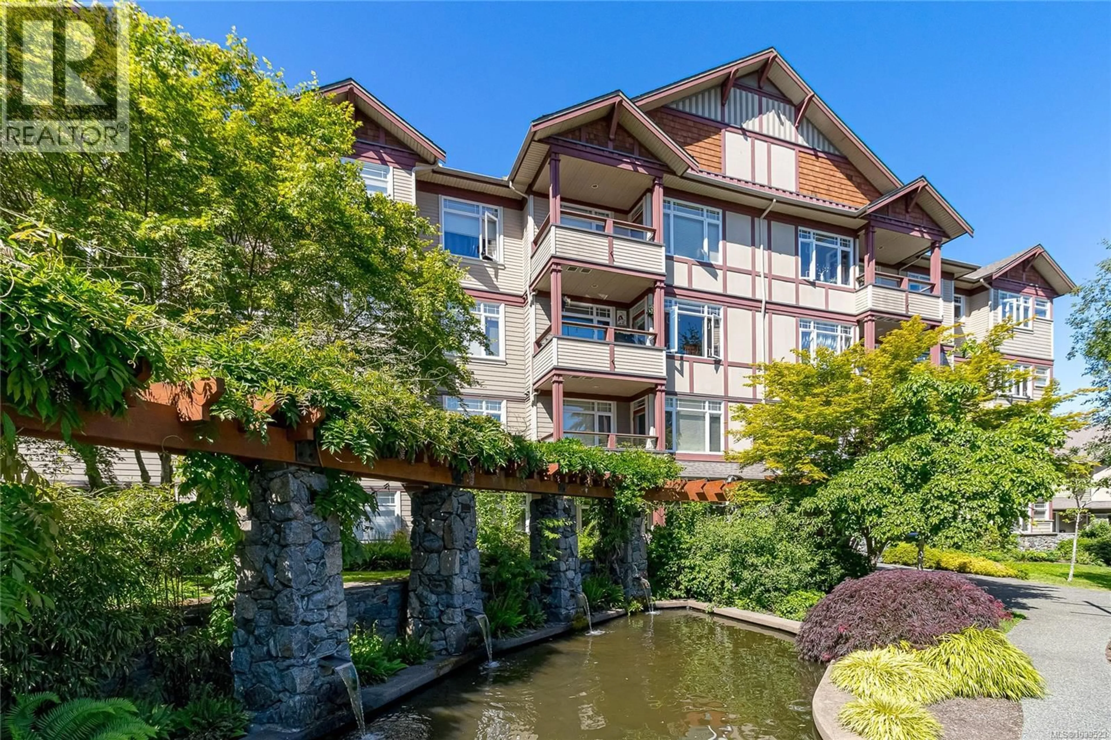 Patio, water/lake/river/ocean view for 308E - 1115 CRAIGFLOWER ROAD, Esquimalt British Columbia V9A7R1