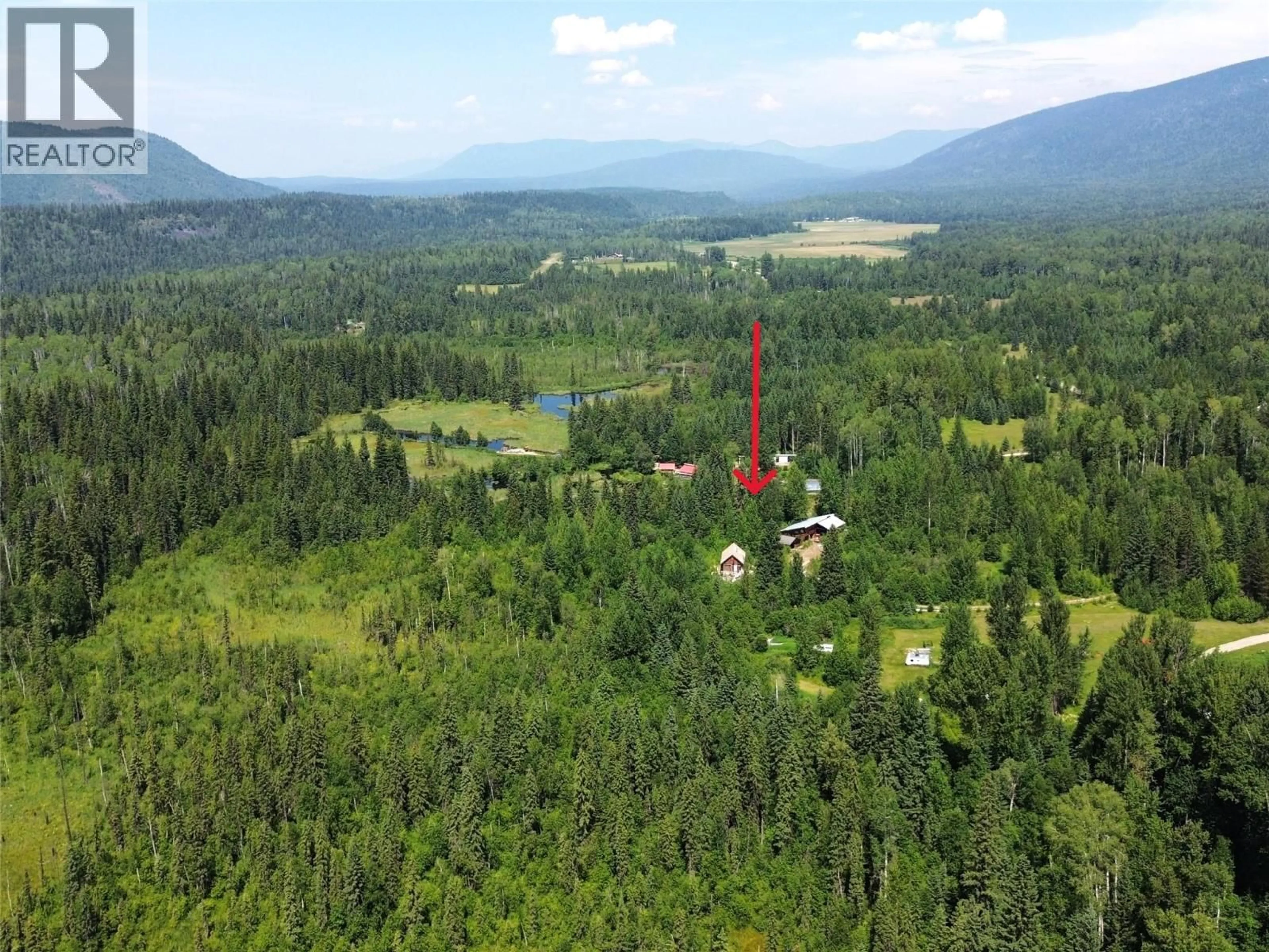 A pic from outside/outdoor area/front of a property/back of a property/a pic from drone, forest/trees view for 5353 CLEARWATER VALLEY ROAD, Clearwater British Columbia V0E1N1