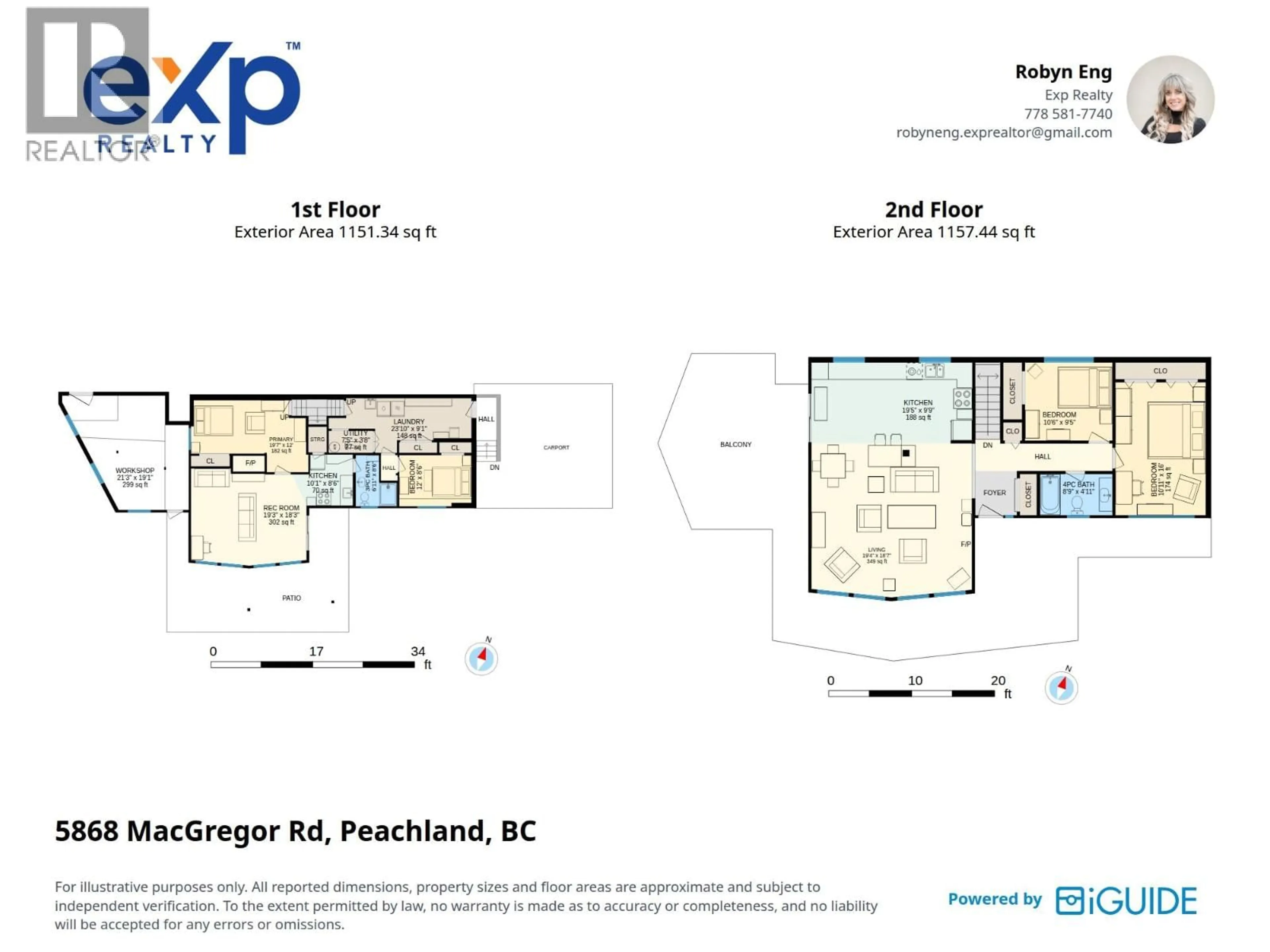 Floor plan for 5868 MACGREGOR ROAD, Peachland British Columbia V0H1X4