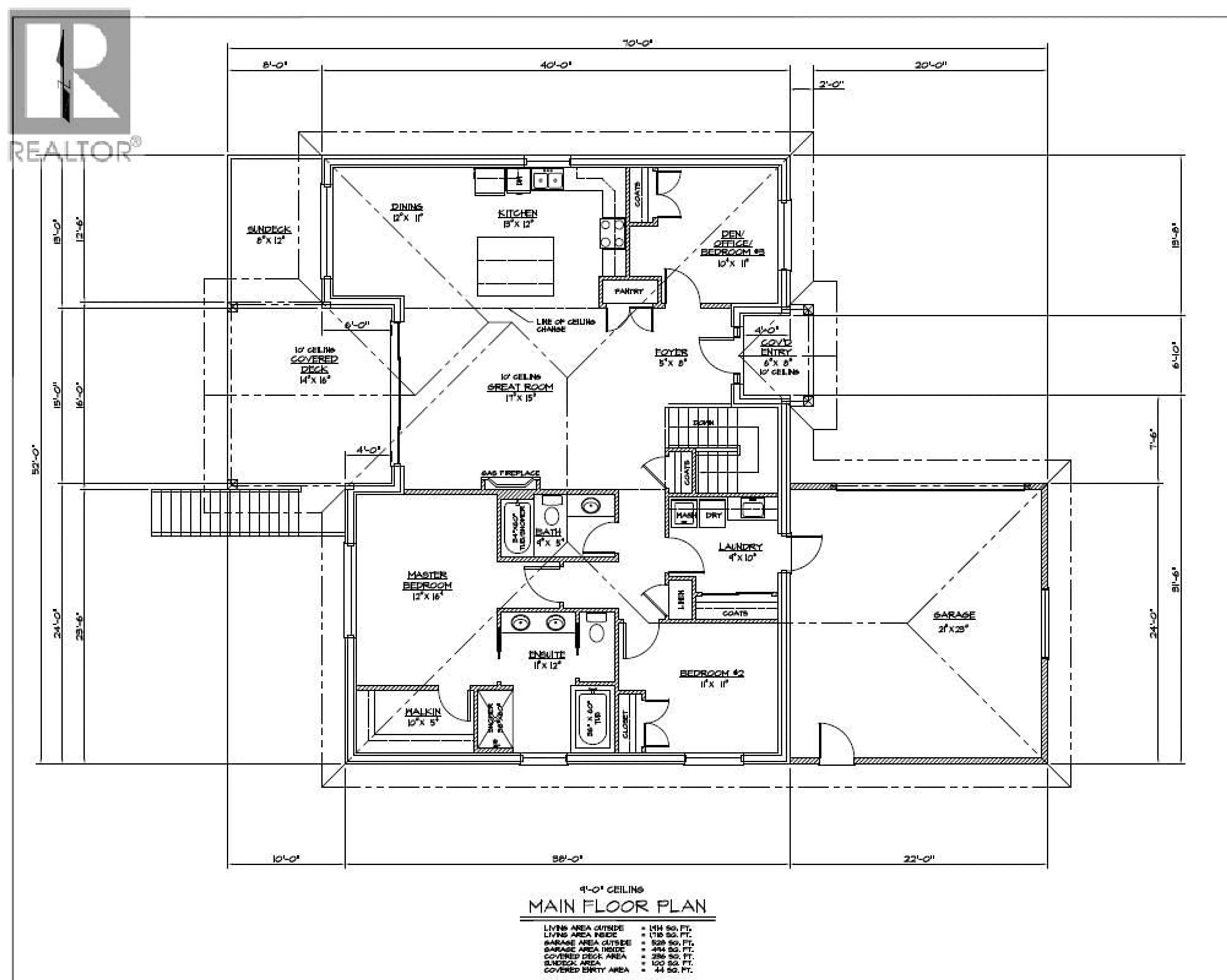 Floor plan for 2000 45 AVENUE NORTHEAST, Salmon Arm British Columbia V1E2E3