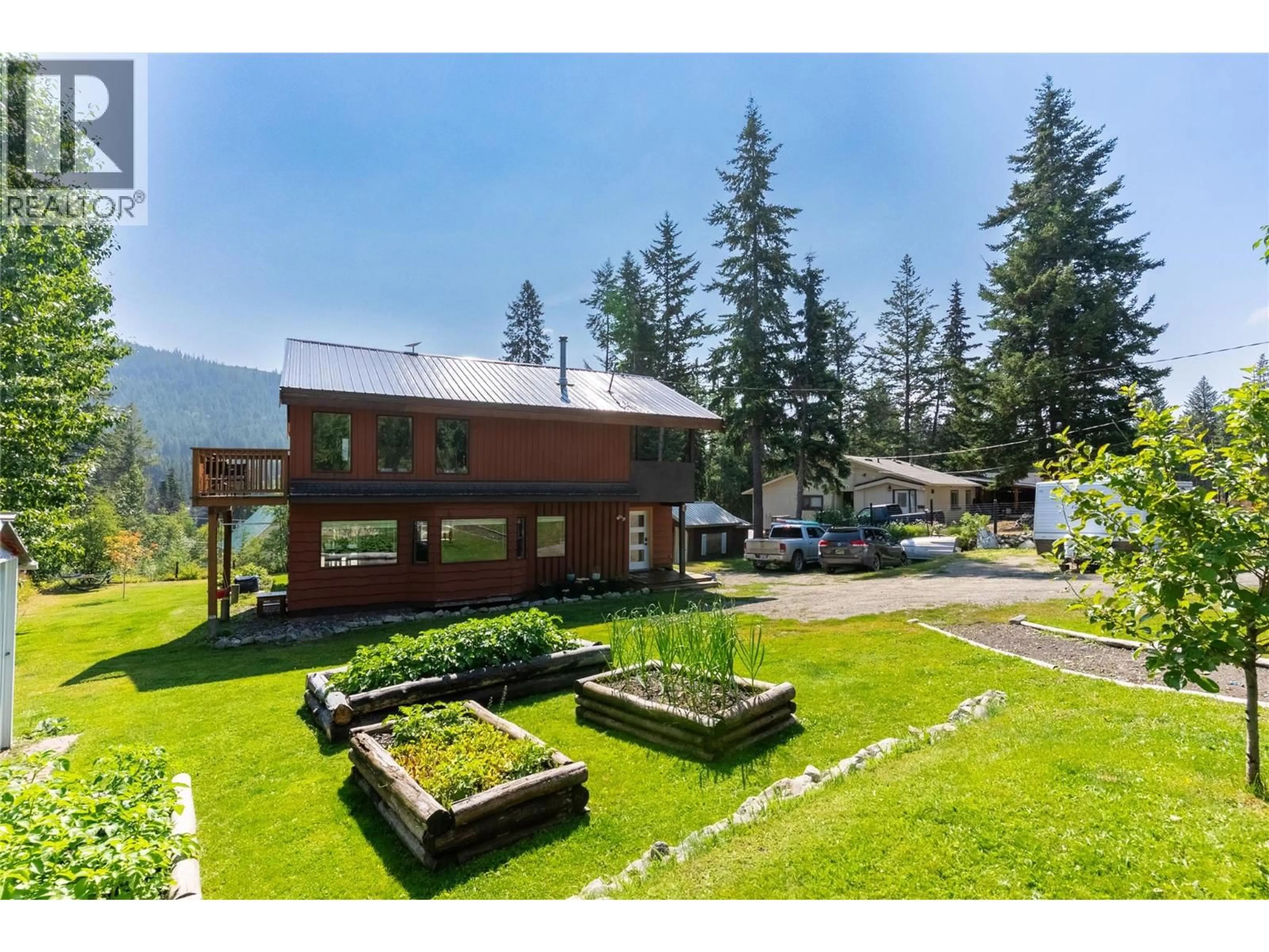 A pic from outside/outdoor area/front of a property/back of a property/a pic from drone, mountain view for 9144 KNOUFF LAKE ROAD, Kamloops British Columbia V0E1Z1