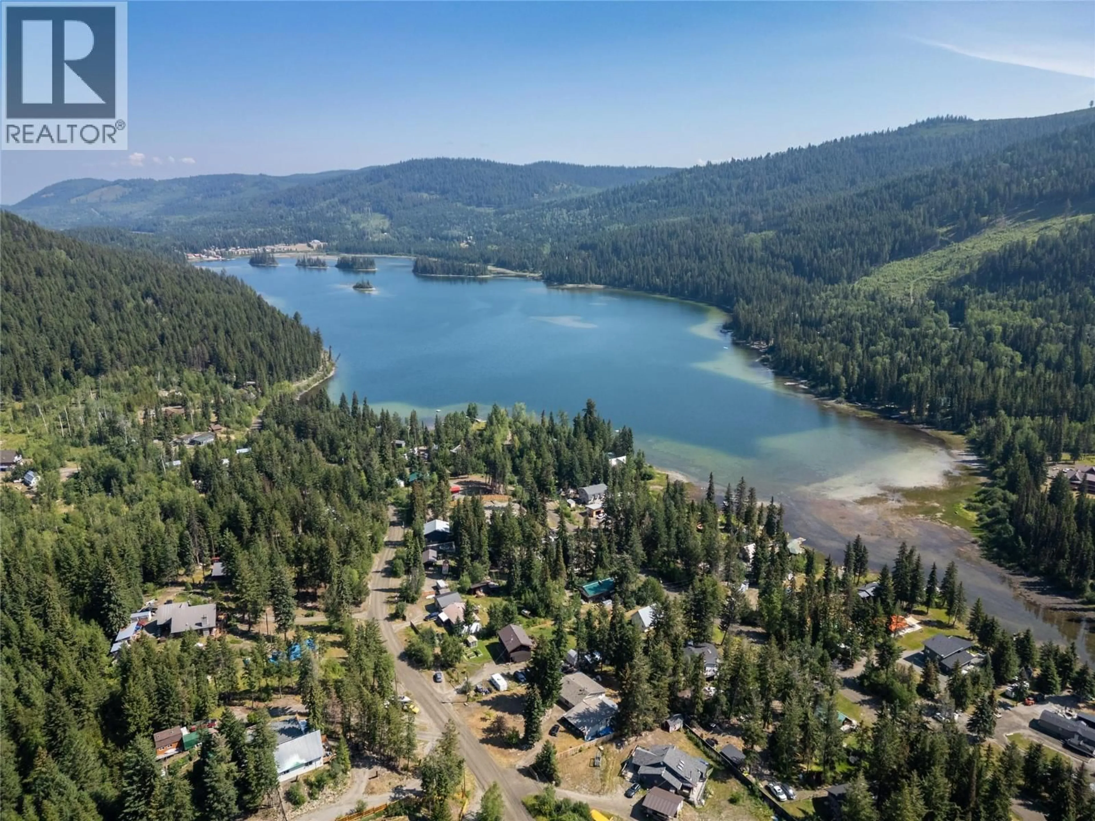 A pic from outside/outdoor area/front of a property/back of a property/a pic from drone, water/lake/river/ocean view for 9144 KNOUFF LAKE ROAD, Kamloops British Columbia V0E1Z1