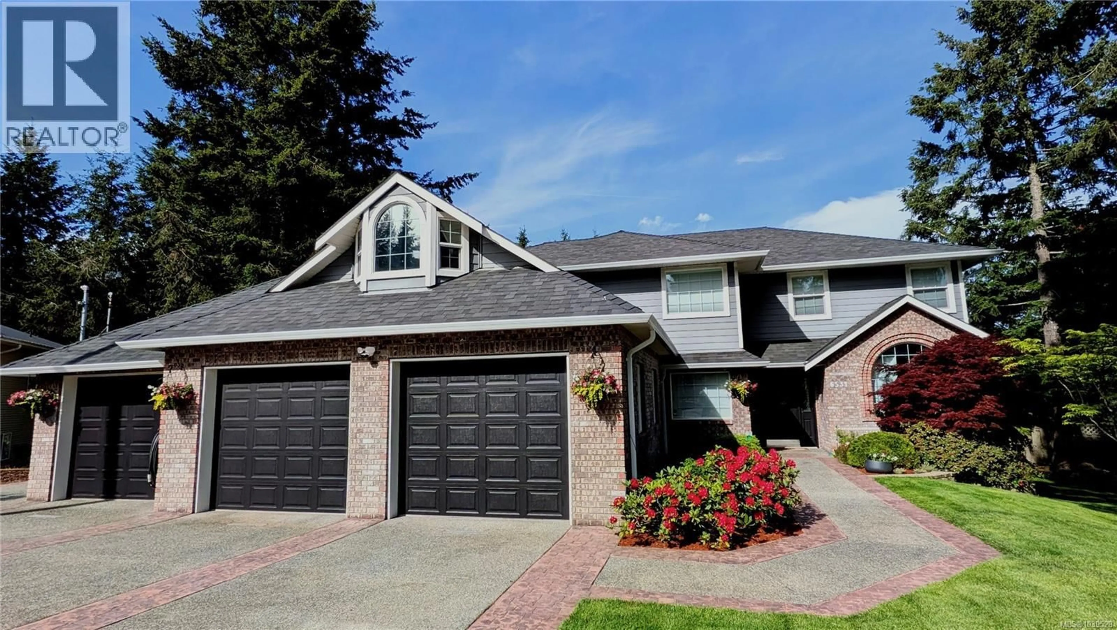 Home with brick exterior material, street for 6531 OSPREY PLACE, Duncan British Columbia V9L5S3
