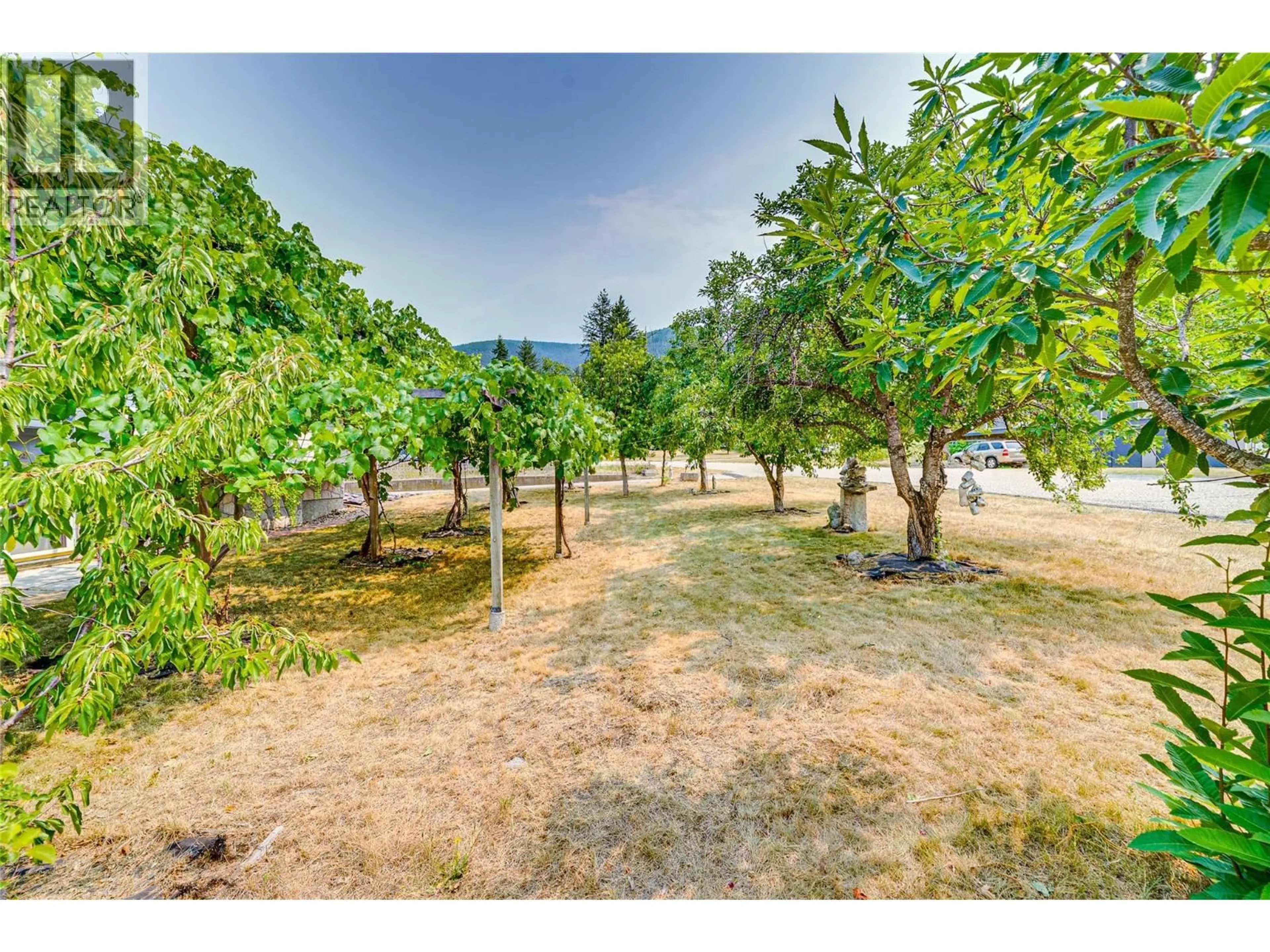 A pic from outside/outdoor area/front of a property/back of a property/a pic from drone, forest/trees view for 3472 LOCKHART CRESCENT, Spallumcheen British Columbia V4Y0S9