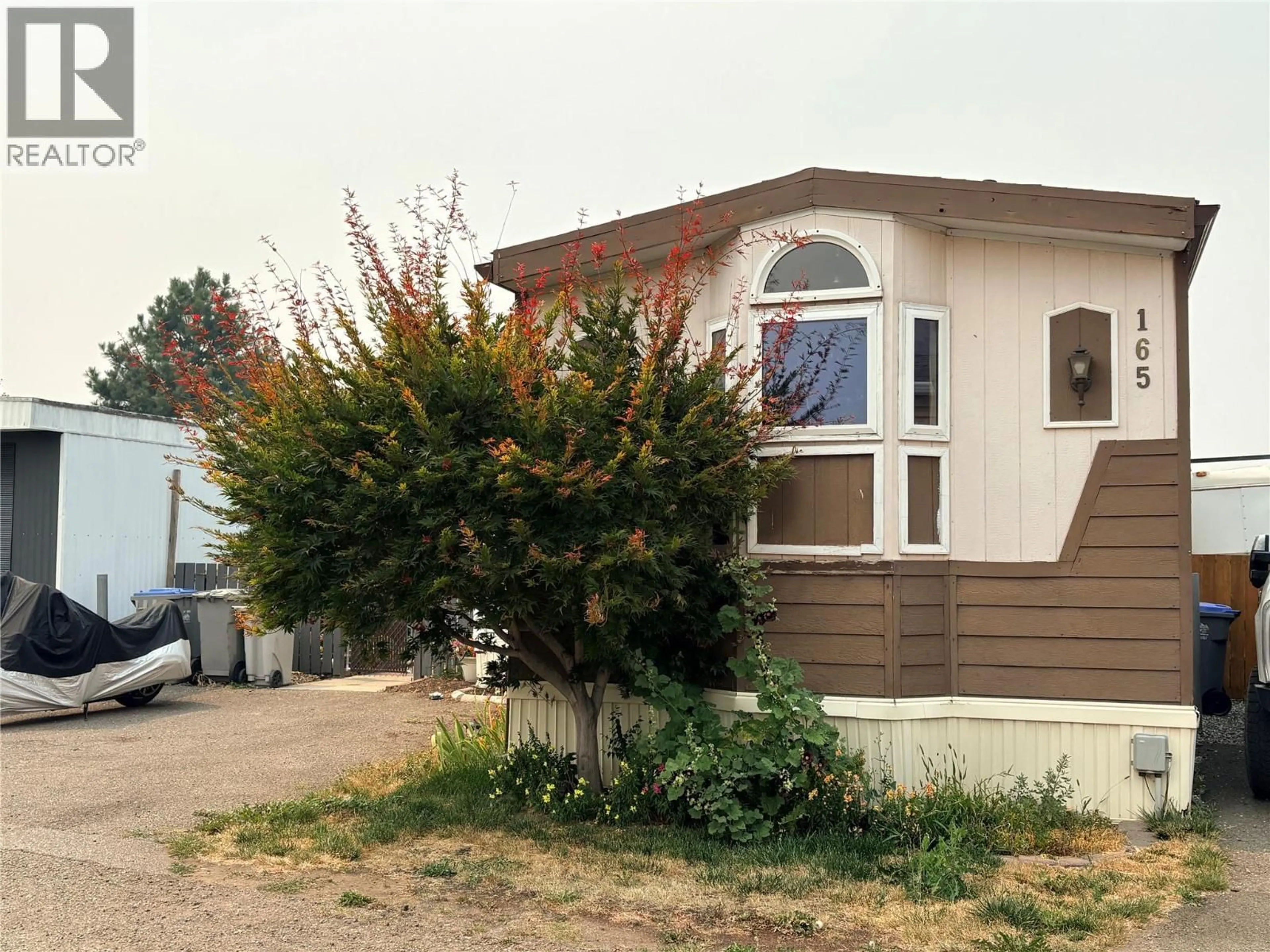 Home with vinyl exterior material, street for 165 - 1655 ORD ROAD, Kamloops British Columbia V2B7V6