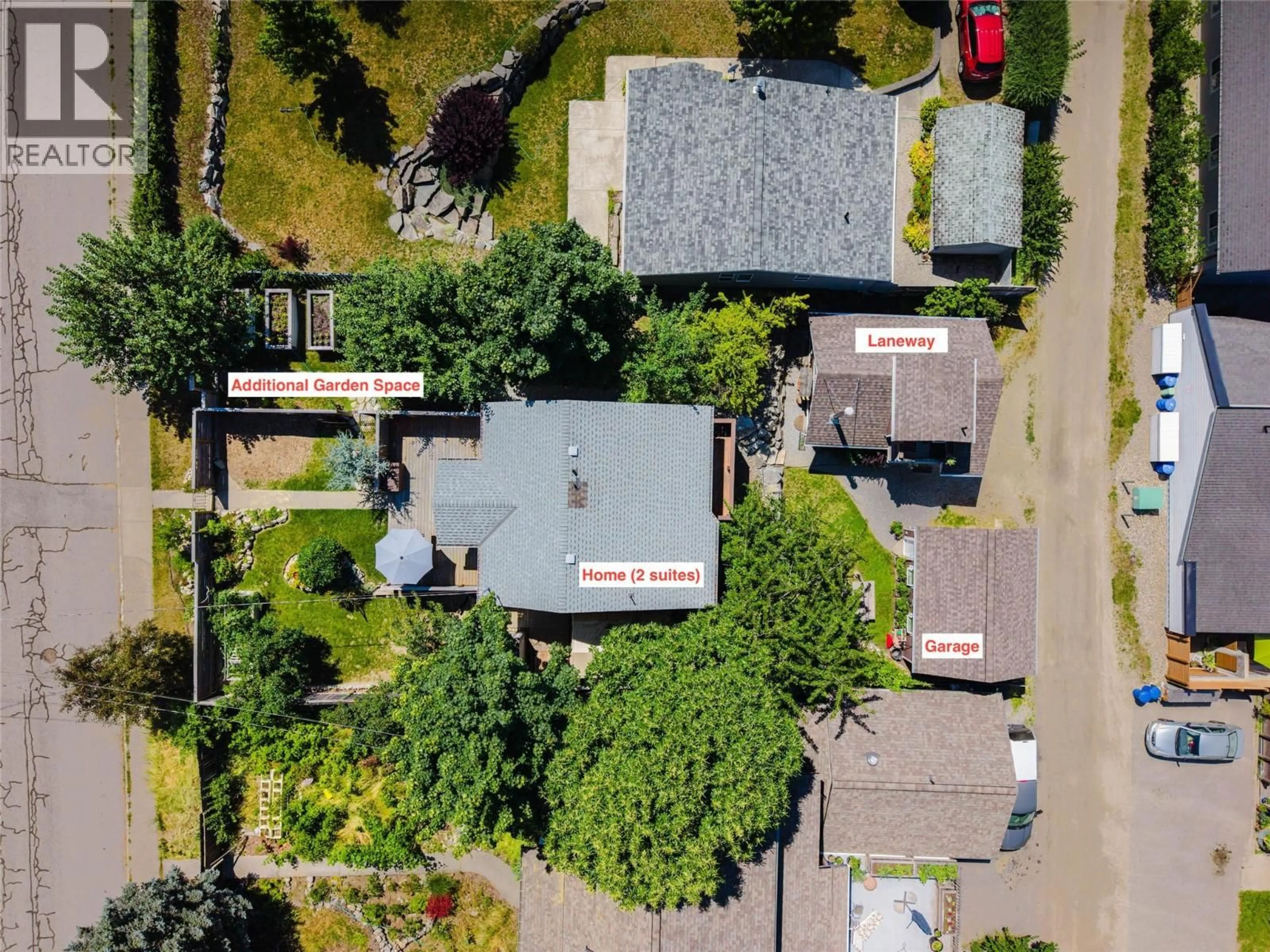 A pic from outside/outdoor area/front of a property/back of a property/a pic from drone, street for 707 FIFTH STREET, Nelson British Columbia V1L2X4