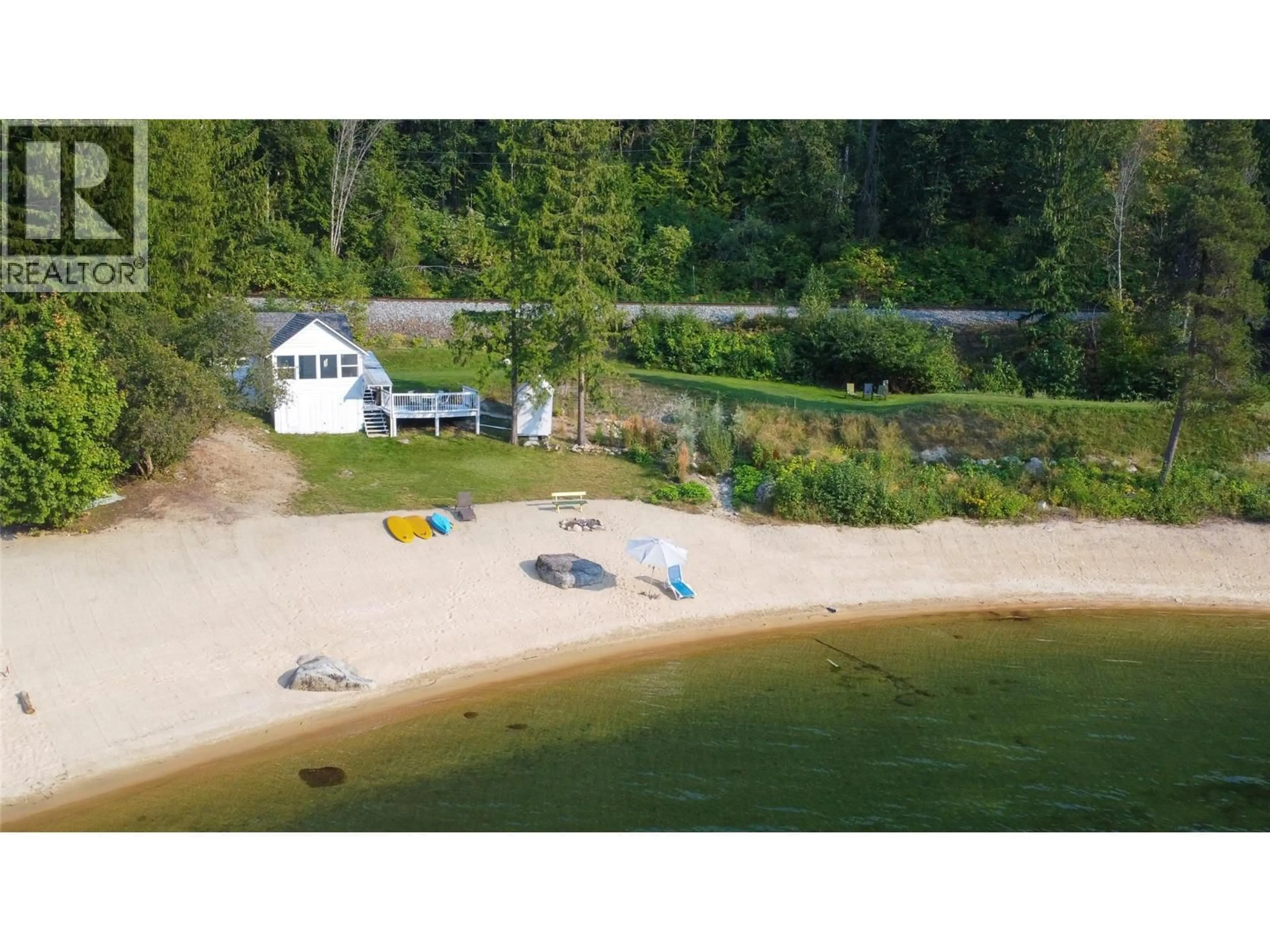 A pic from outside/outdoor area/front of a property/back of a property/a pic from drone, water/lake/river/ocean view for 2205 BEALBY ROAD, Nelson British Columbia V1L6W2