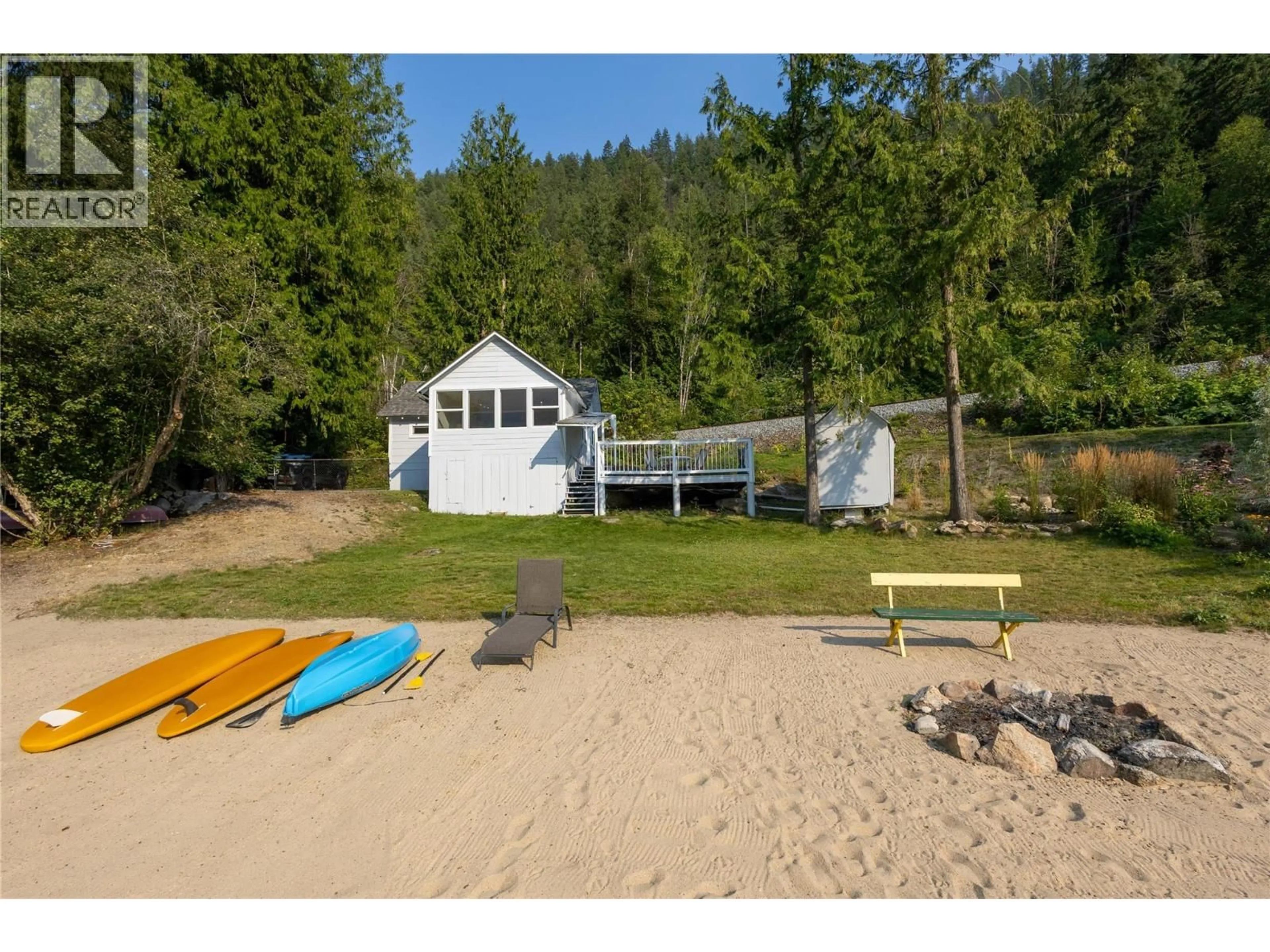 A pic from outside/outdoor area/front of a property/back of a property/a pic from drone, water/lake/river/ocean view for 2205 BEALBY ROAD, Nelson British Columbia V1L6W2