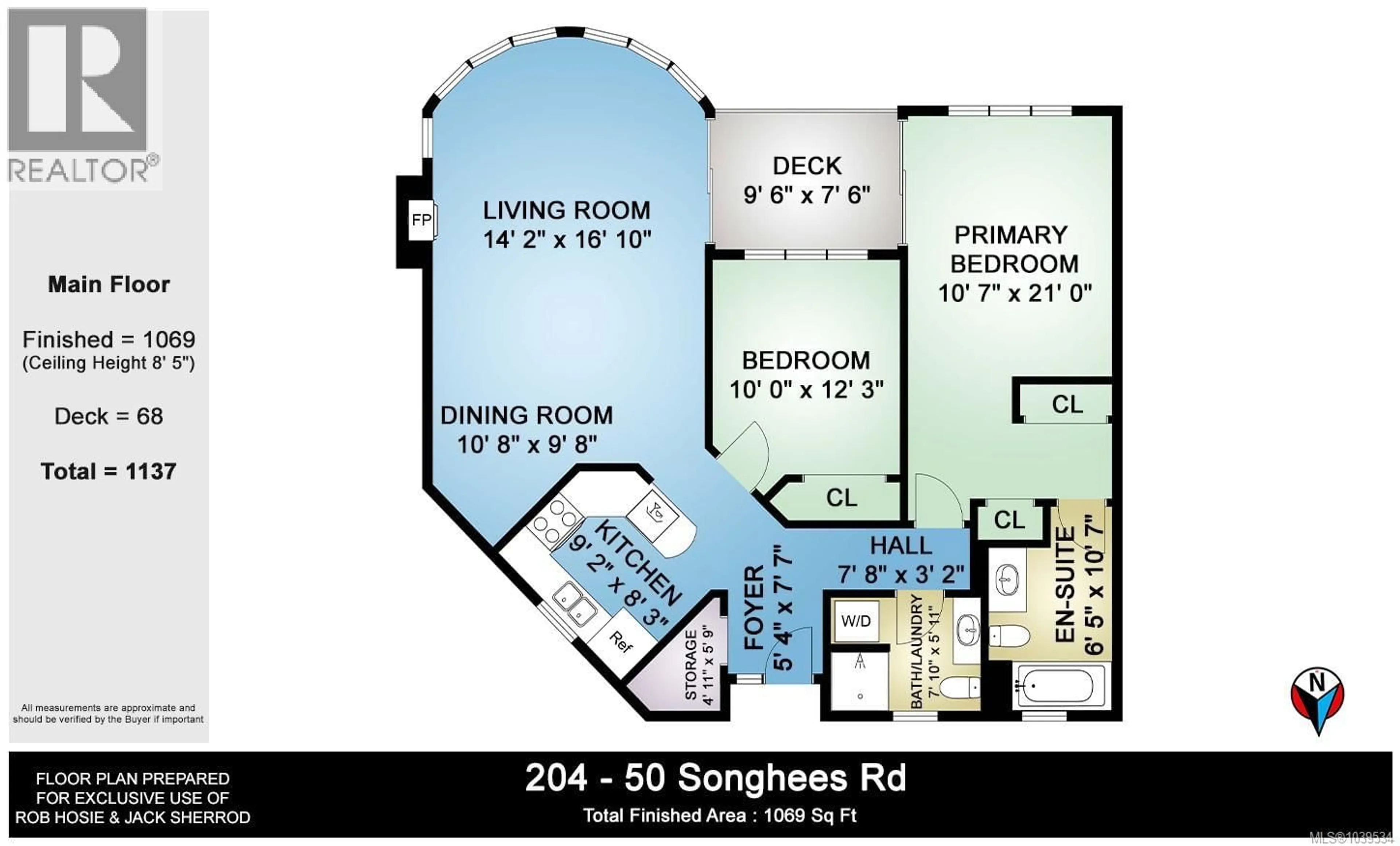 Floor plan for 204 - 50 SONGHEES ROAD, Victoria British Columbia V9A7J4