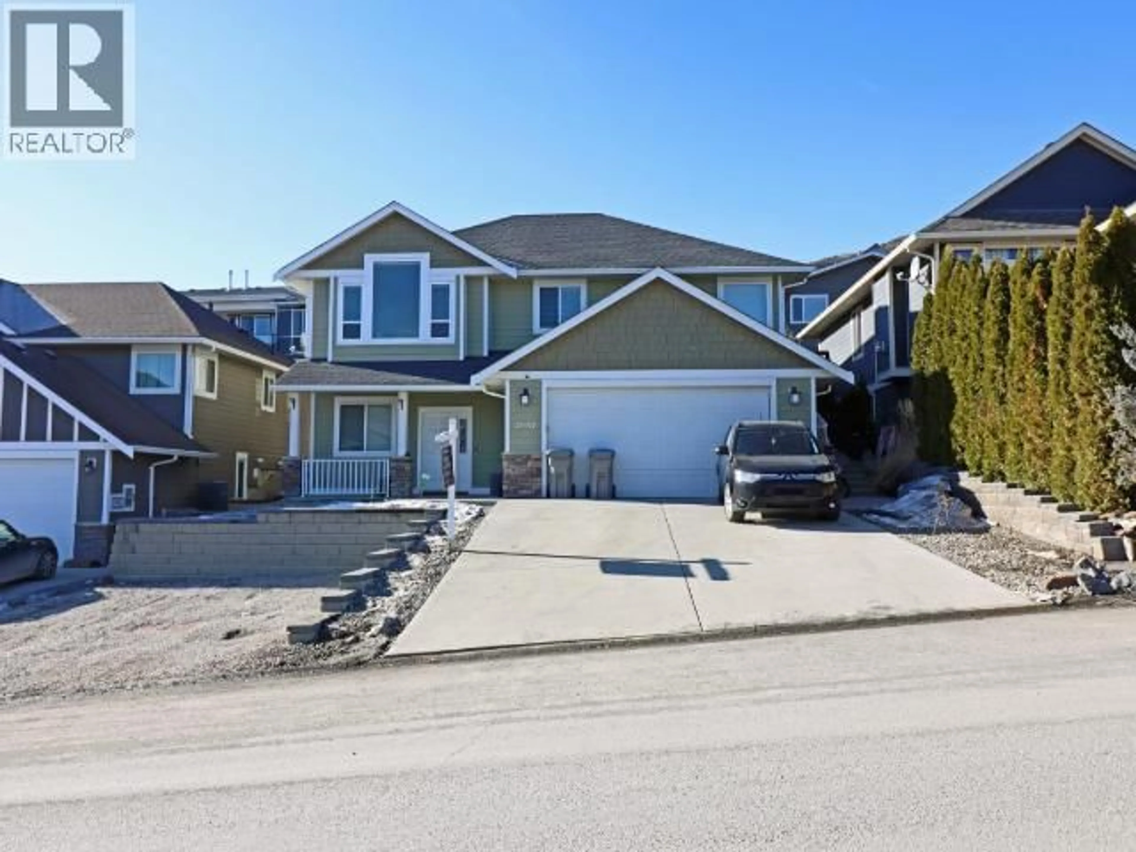 Home with vinyl exterior material, street for 2037 STAGECOACH DRIVE, Kamloops British Columbia V2B0A7