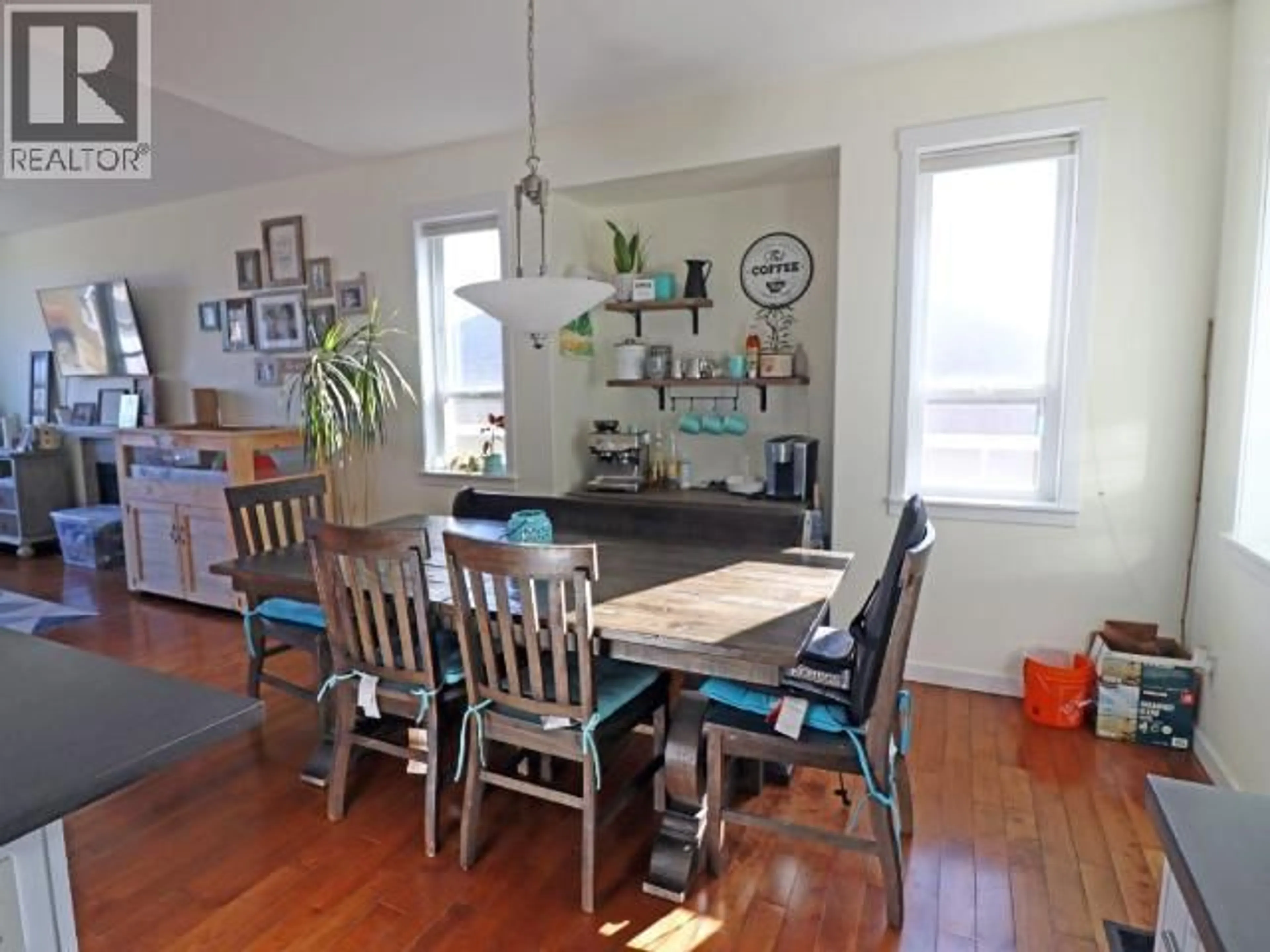 Dining room, wood/laminate floor for 2037 STAGECOACH DRIVE, Kamloops British Columbia V2B0A7