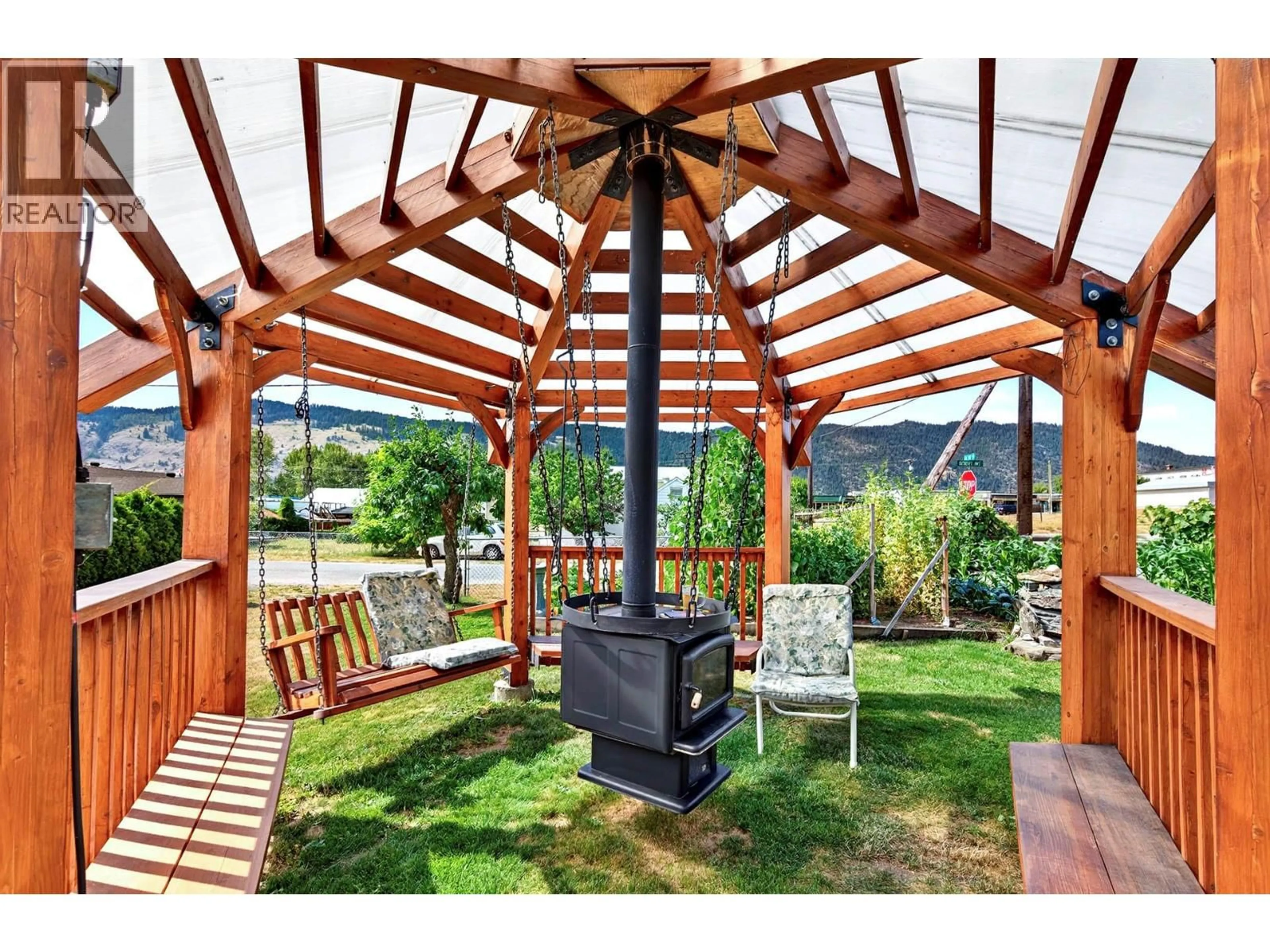 Patio, mountain view for 314 WILLSON STREET, Chase British Columbia V0E1M0