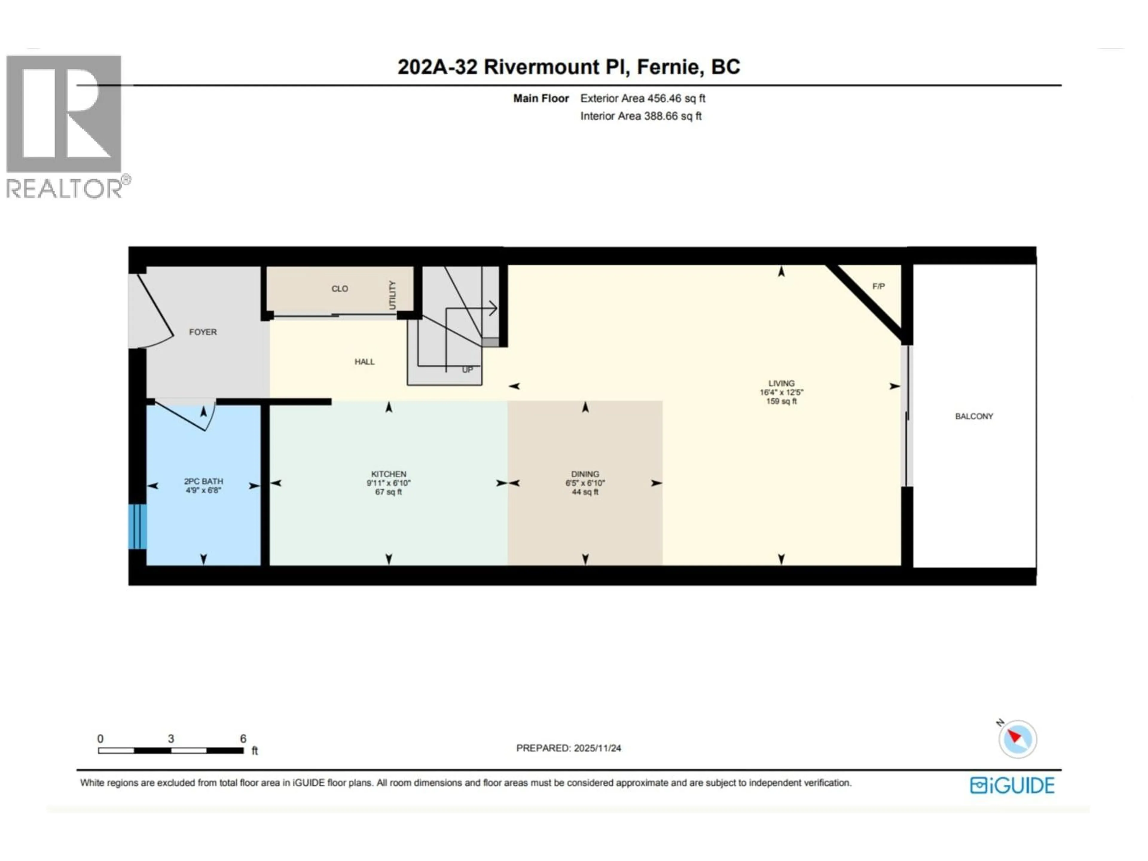 Floor plan for 202A - 32 RIVERMOUNT PLACE, Fernie British Columbia V0B1M7
