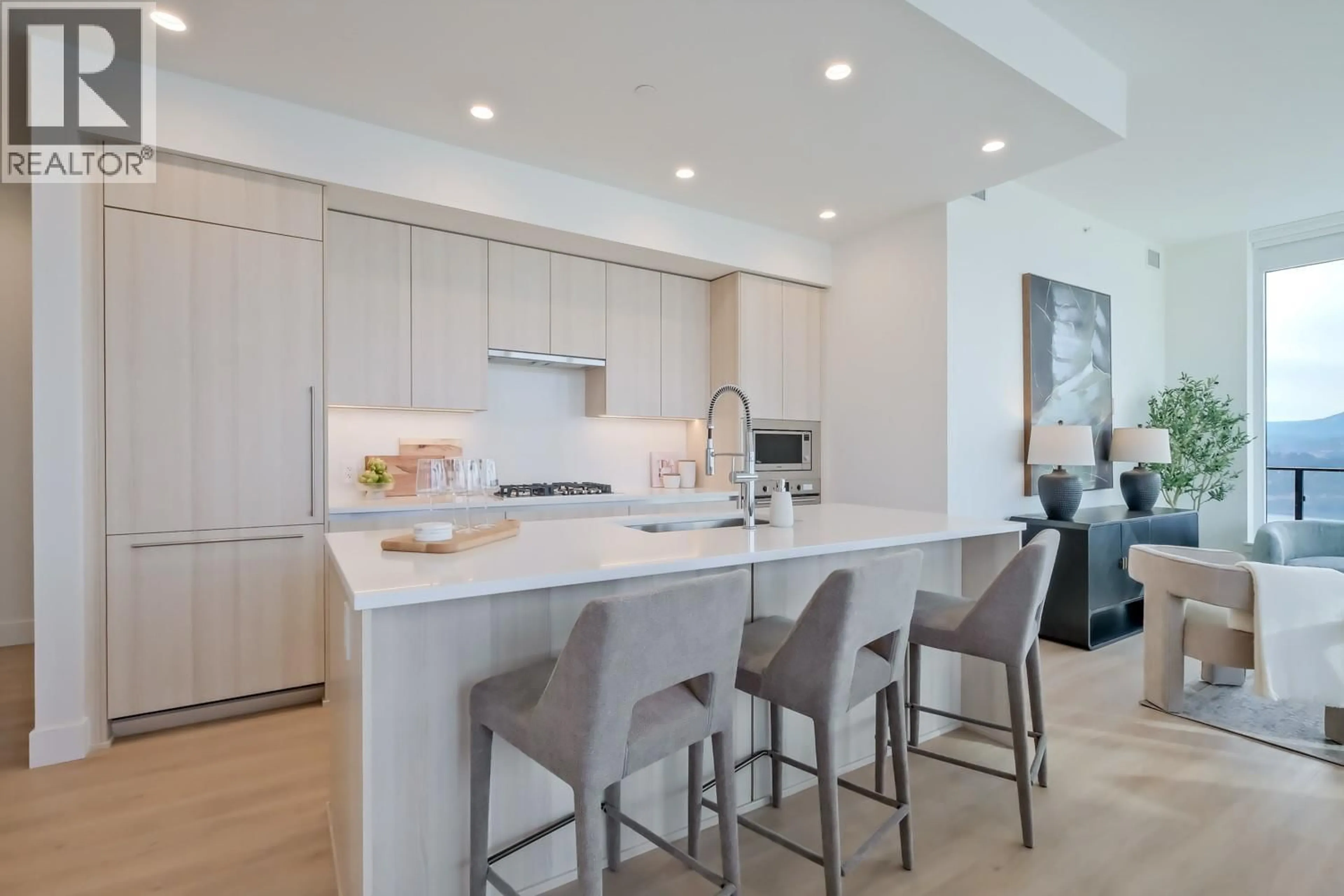 Open concept kitchen, unknown for 3408 - 1626 WATER STREET, Kelowna British Columbia V1Y1J9