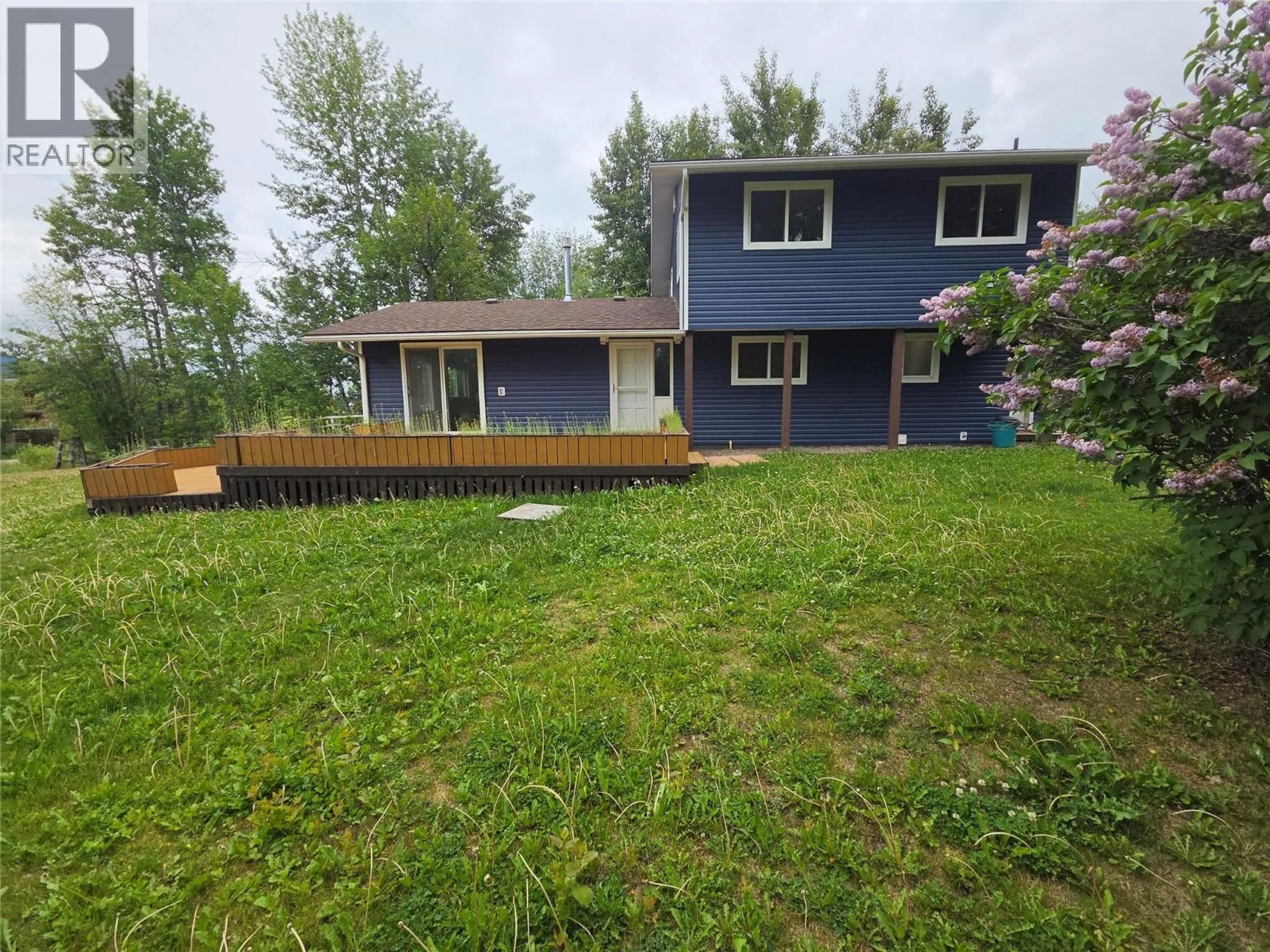 A pic from outside/outdoor area/front of a property/back of a property/a pic from drone, unknown for 6640 LAKESHORE DRIVE, Moberly Lake British Columbia V0C1X0