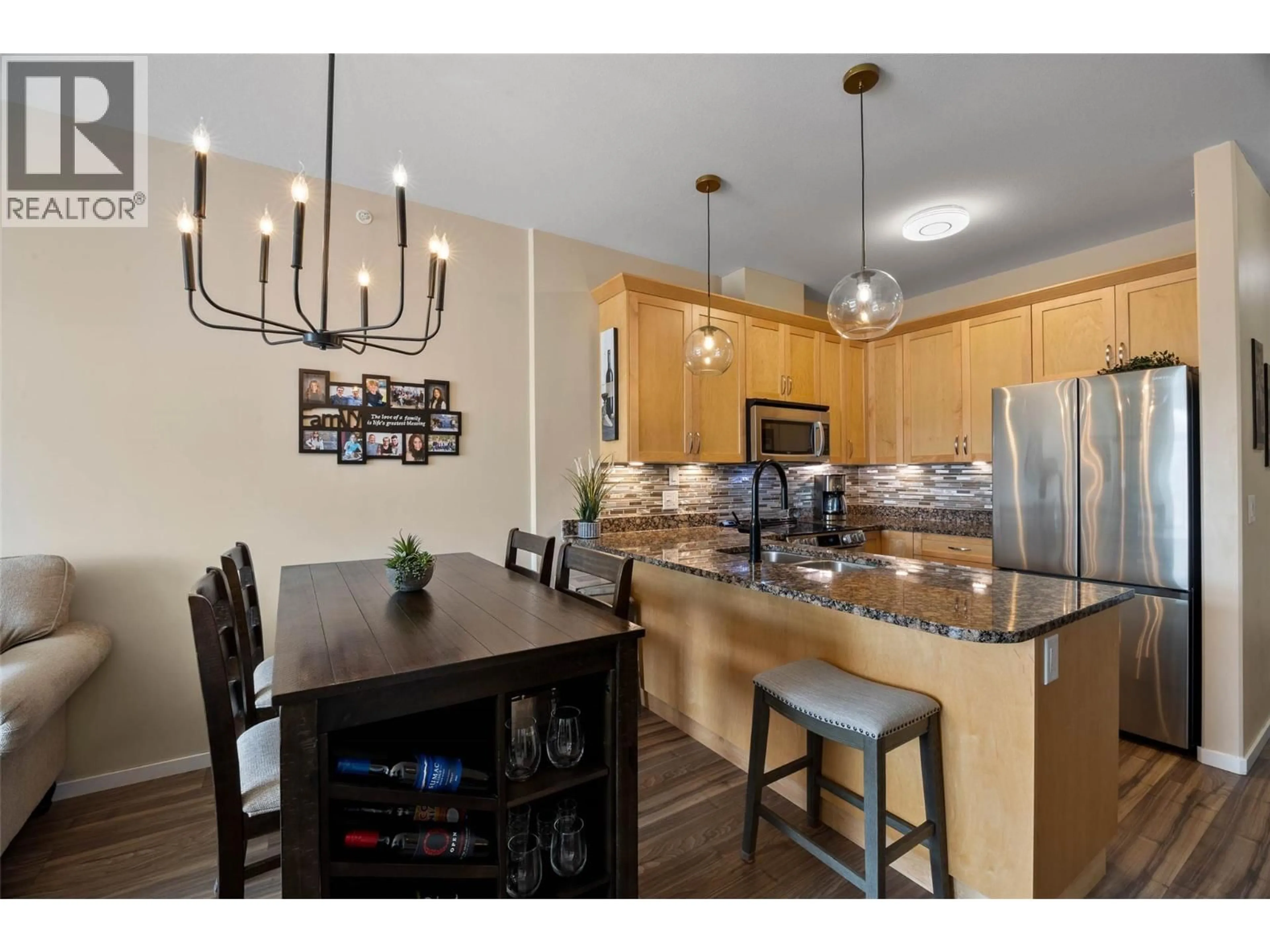 Open concept kitchen, unknown for 606 - 689 TRANQUILLE ROAD, Kamloops British Columbia V2B0C7
