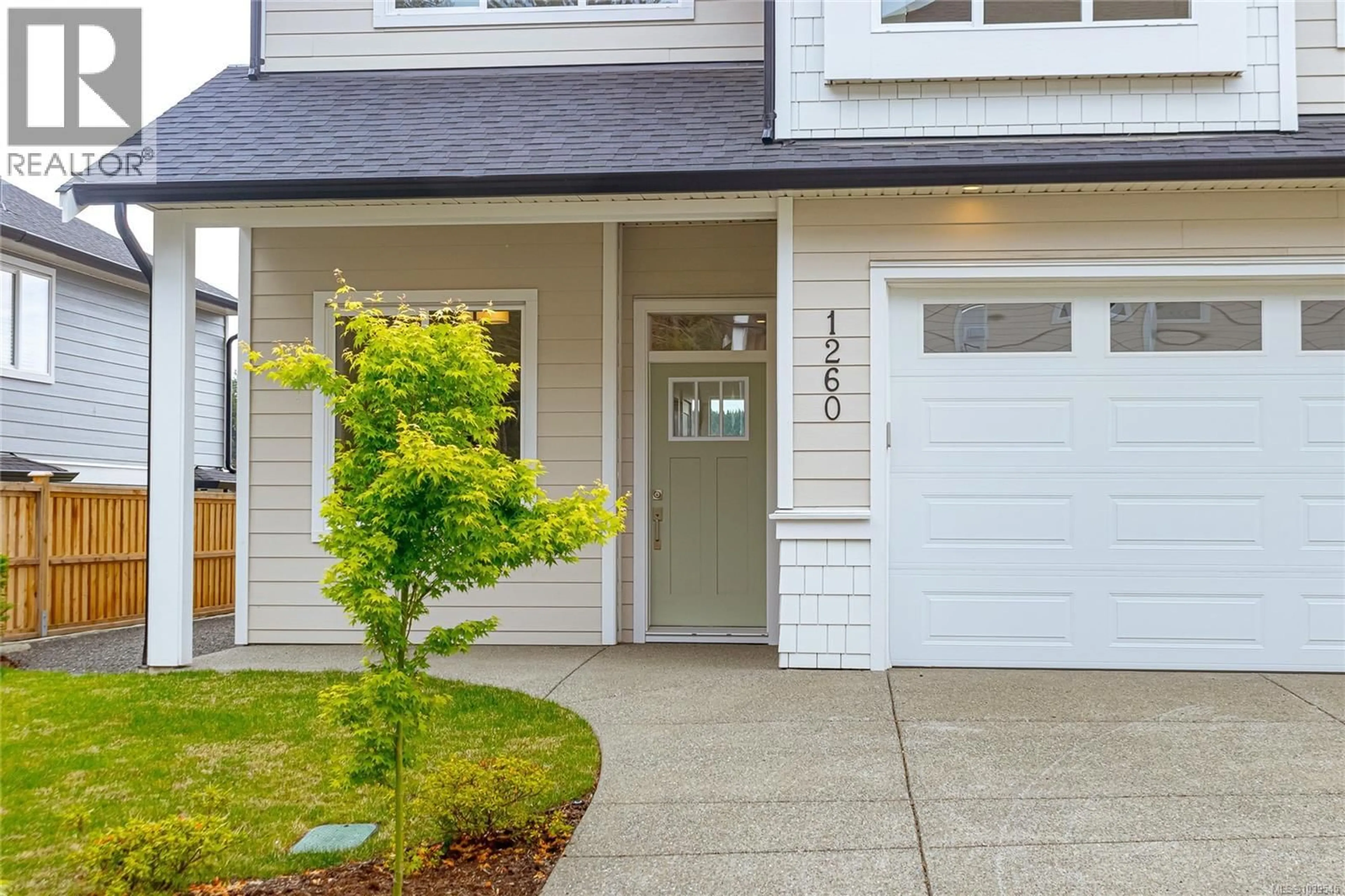 Home with vinyl exterior material, street for 1260 ASHMORE TERRACE, Langford British Columbia V9C0S6