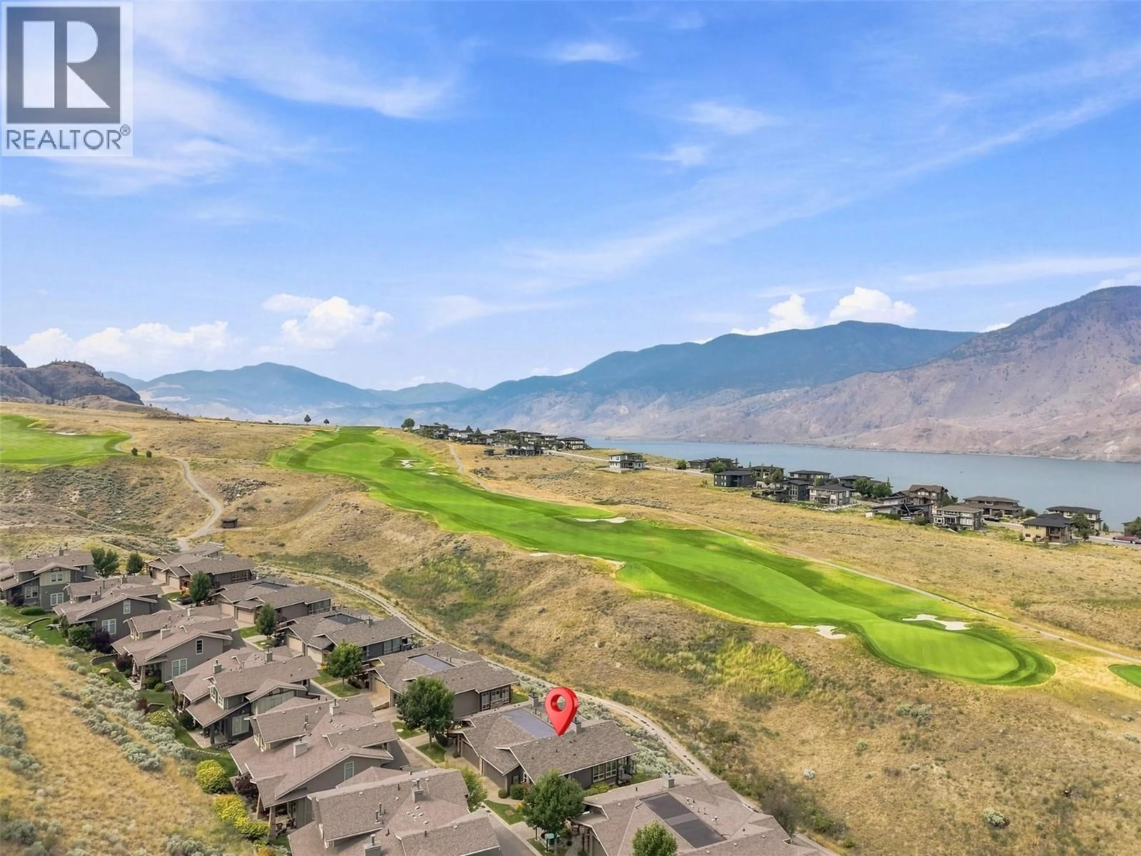 A pic from outside/outdoor area/front of a property/back of a property/a pic from drone, water/lake/river/ocean view for 88 - 130 COLEBROOK ROAD, Kamloops British Columbia V1S0B4