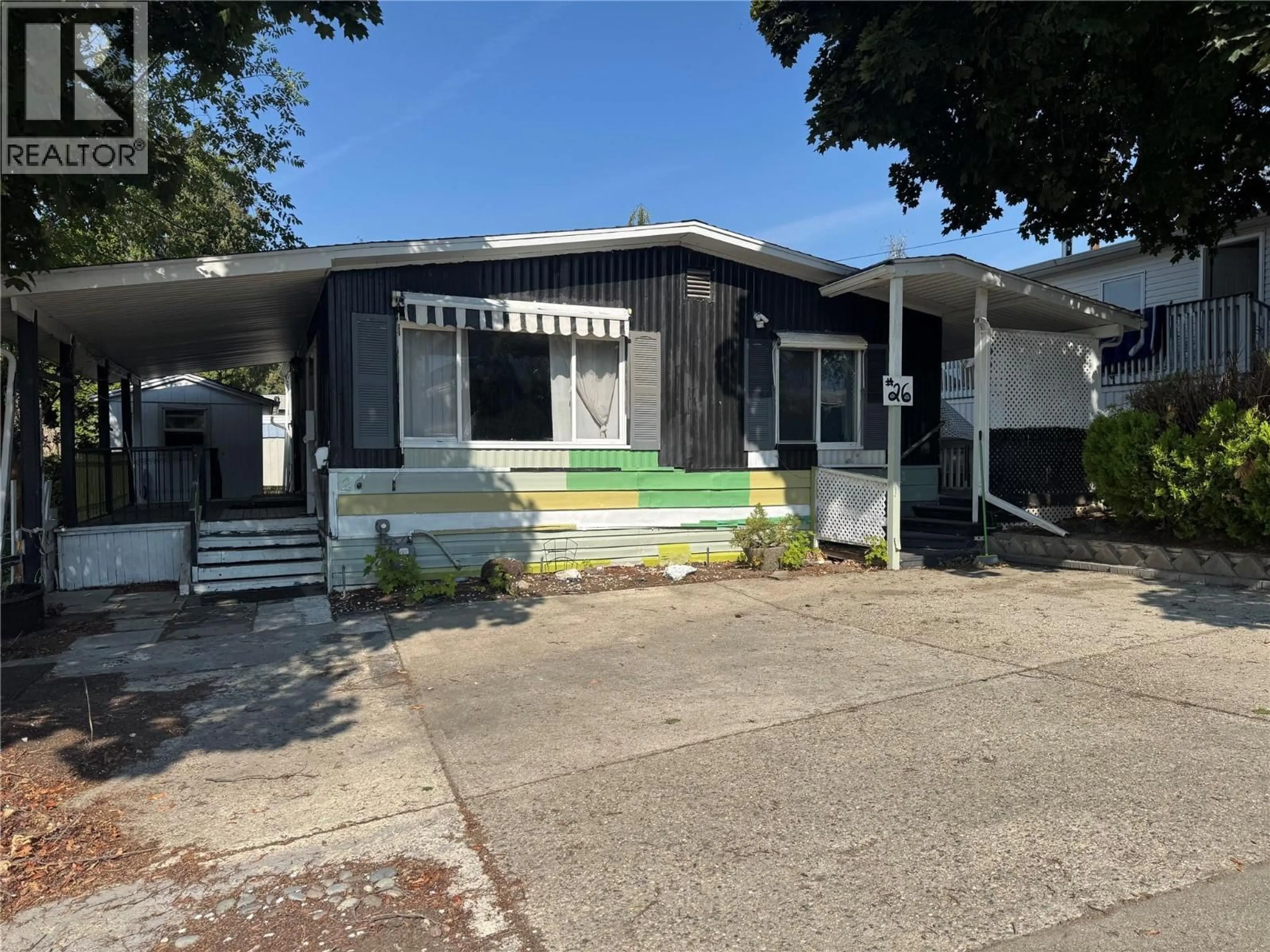 Home with vinyl exterior material, street for 26 - 12022 PRETTY ROAD, Lake Country British Columbia V4V1H2
