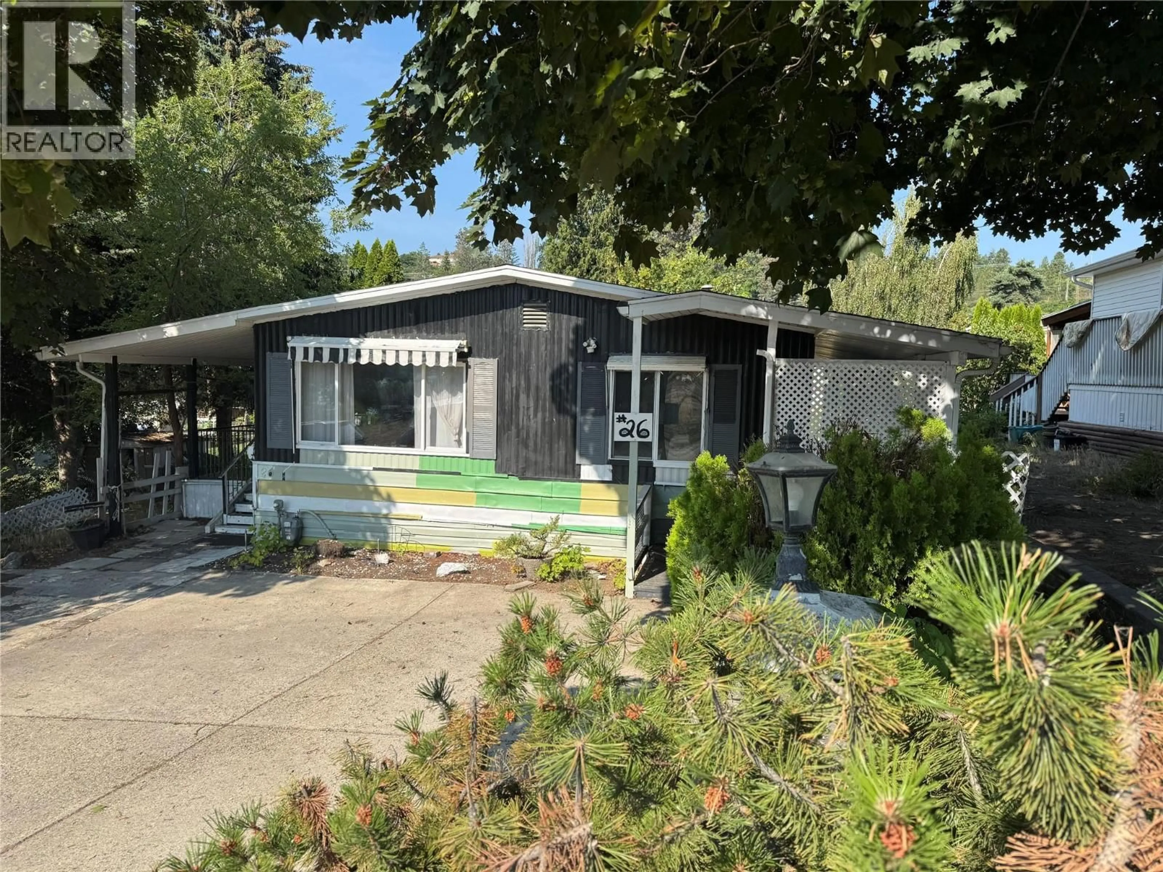 Home with vinyl exterior material, street for 26 - 12022 PRETTY ROAD, Lake Country British Columbia V4V1H2
