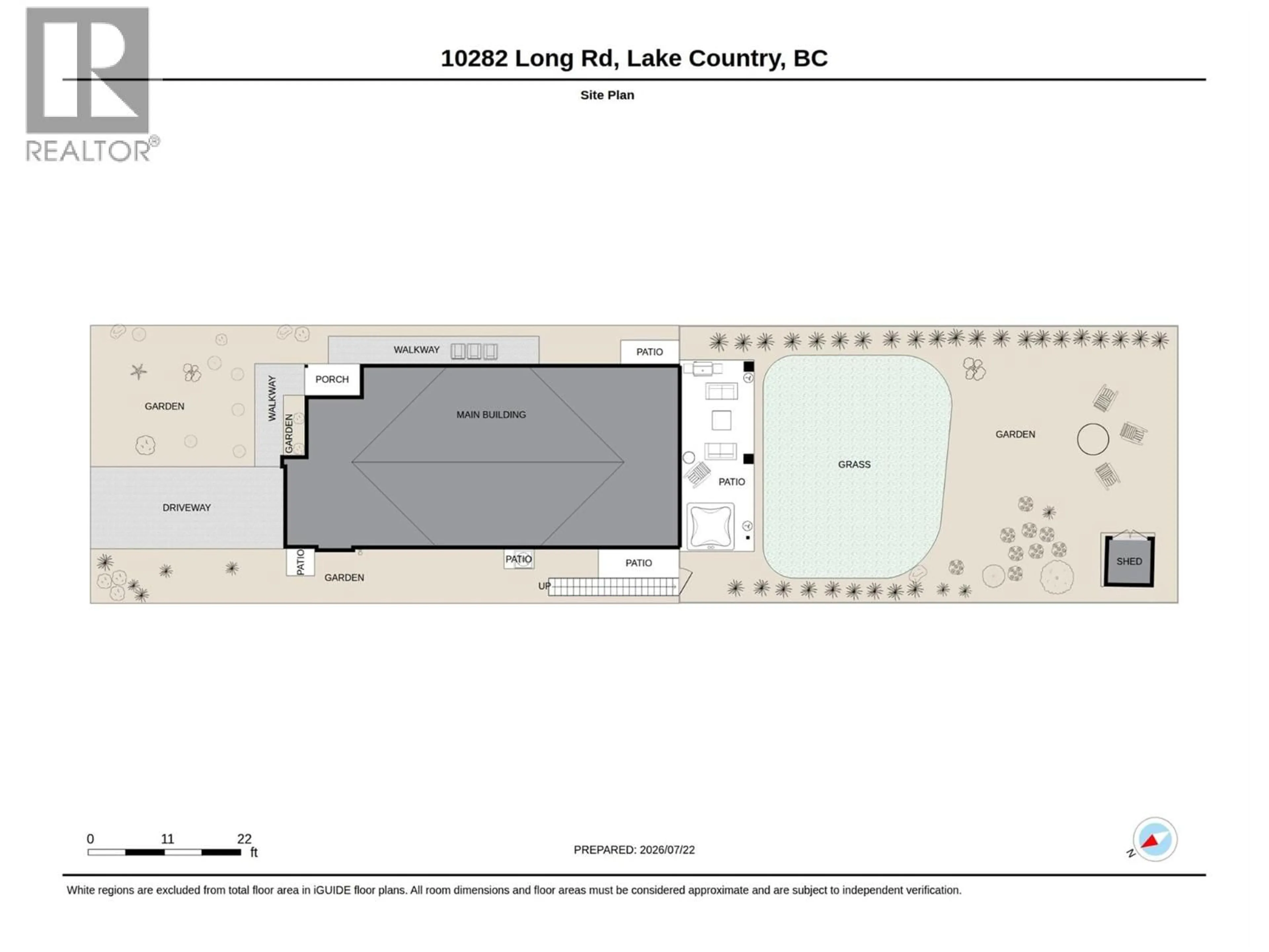 Floor plan for 10282 LONG ROAD, Lake Country British Columbia V4V0A9