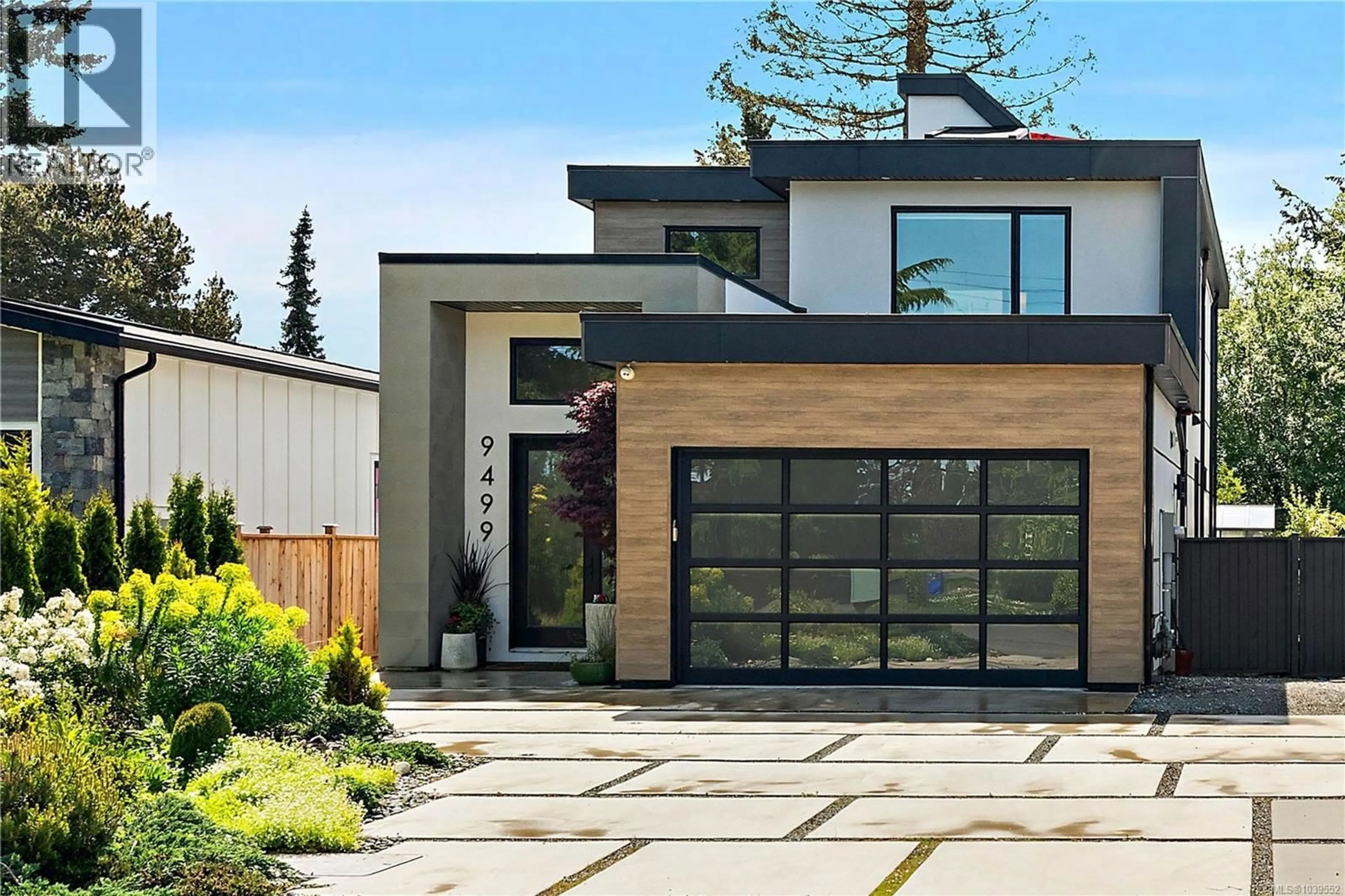 Home with brick exterior material, street for 9499 MARYLAND DRIVE, Sidney British Columbia V8L2R7
