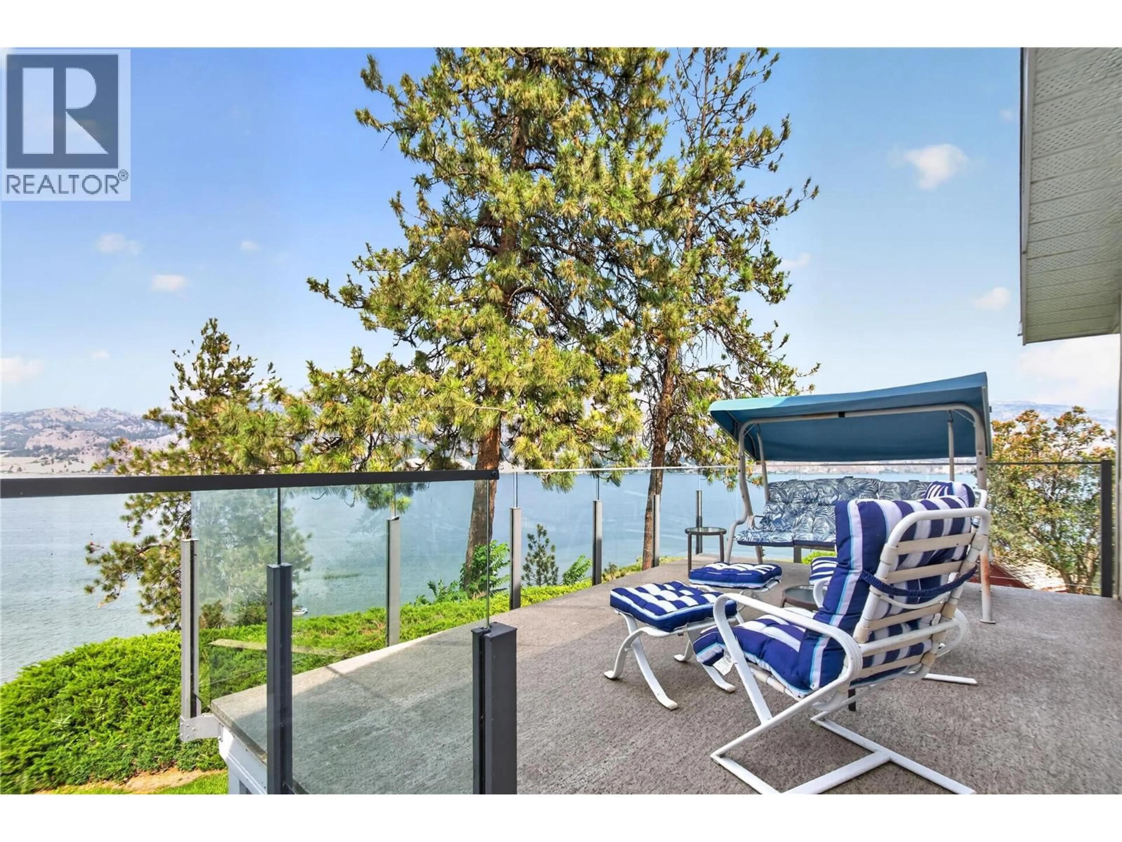 Patio, water/lake/river/ocean view for 131 CEDAR AVENUE, Kaleden British Columbia V0H1K0