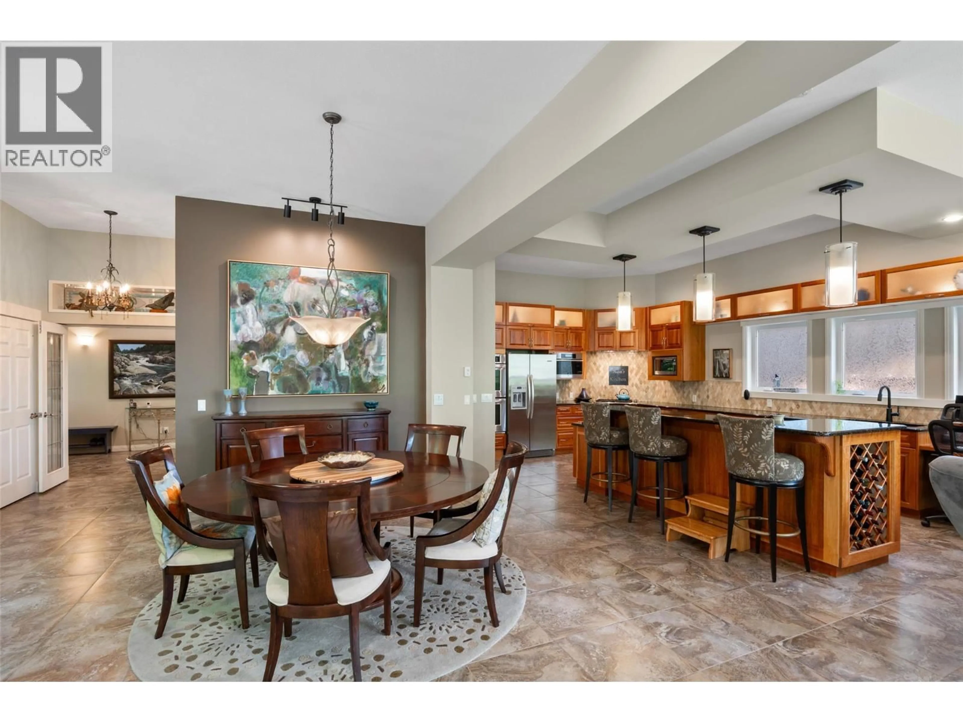 Open concept kitchen, ceramic/tile floor for 16 - 6172 SQUILAX-ANGLEMONT ROAD, Magna Bay British Columbia V0E1M7