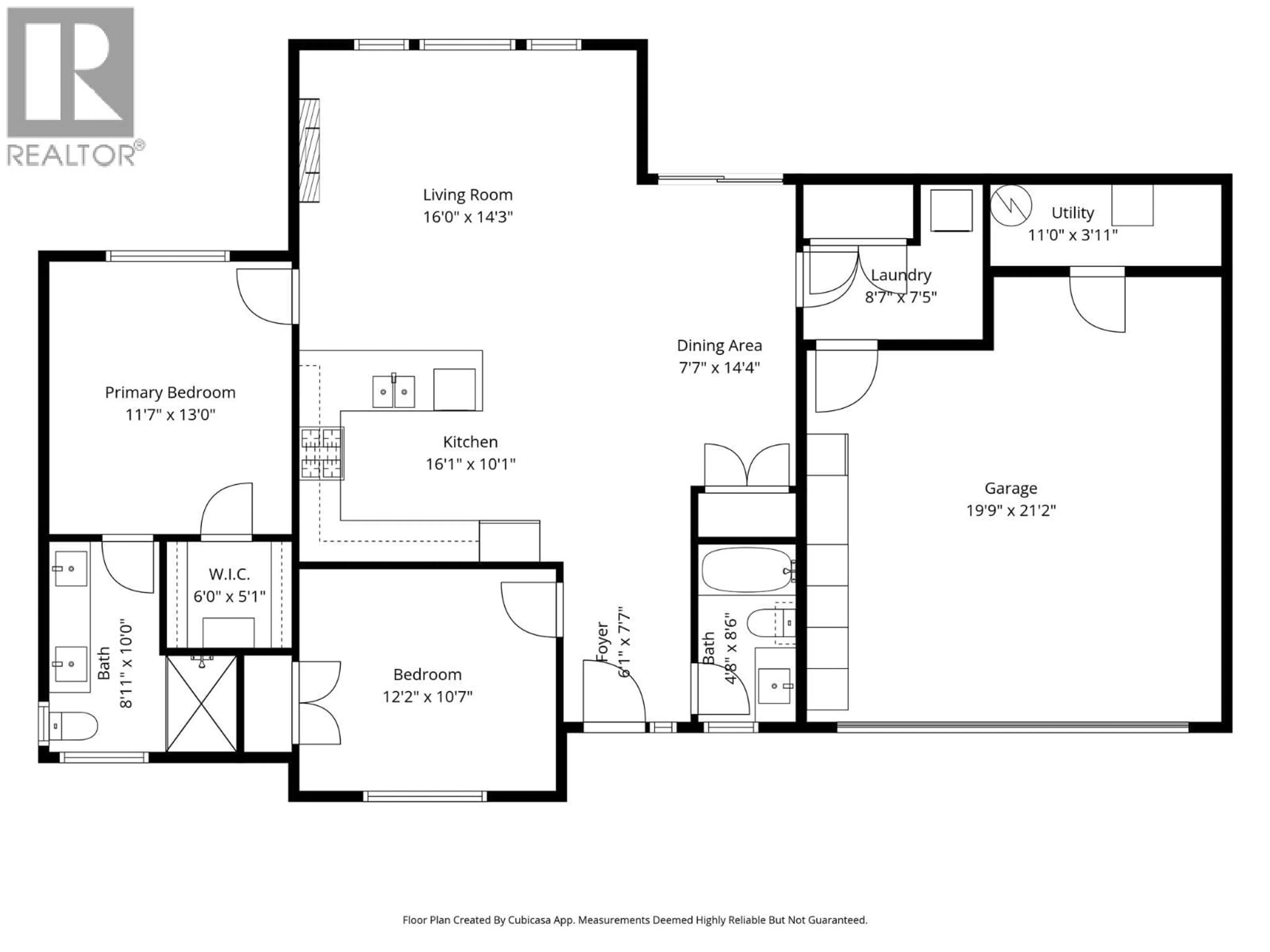 Floor plan for 144 - 2683 ORD ROAD, Kamloops British Columbia V2B0J2