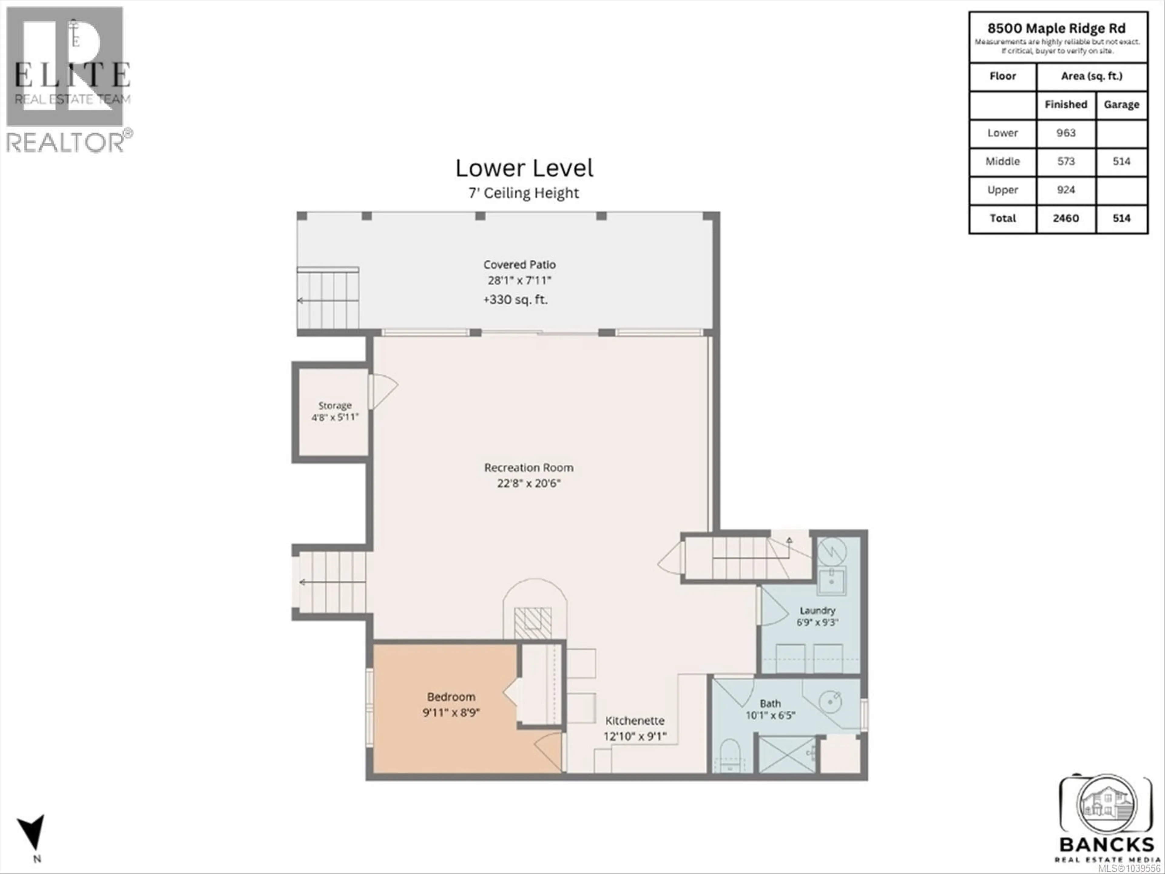 Floor plan for 8500 MAPLE RIDGE ROAD, Youbou British Columbia V0R3E1