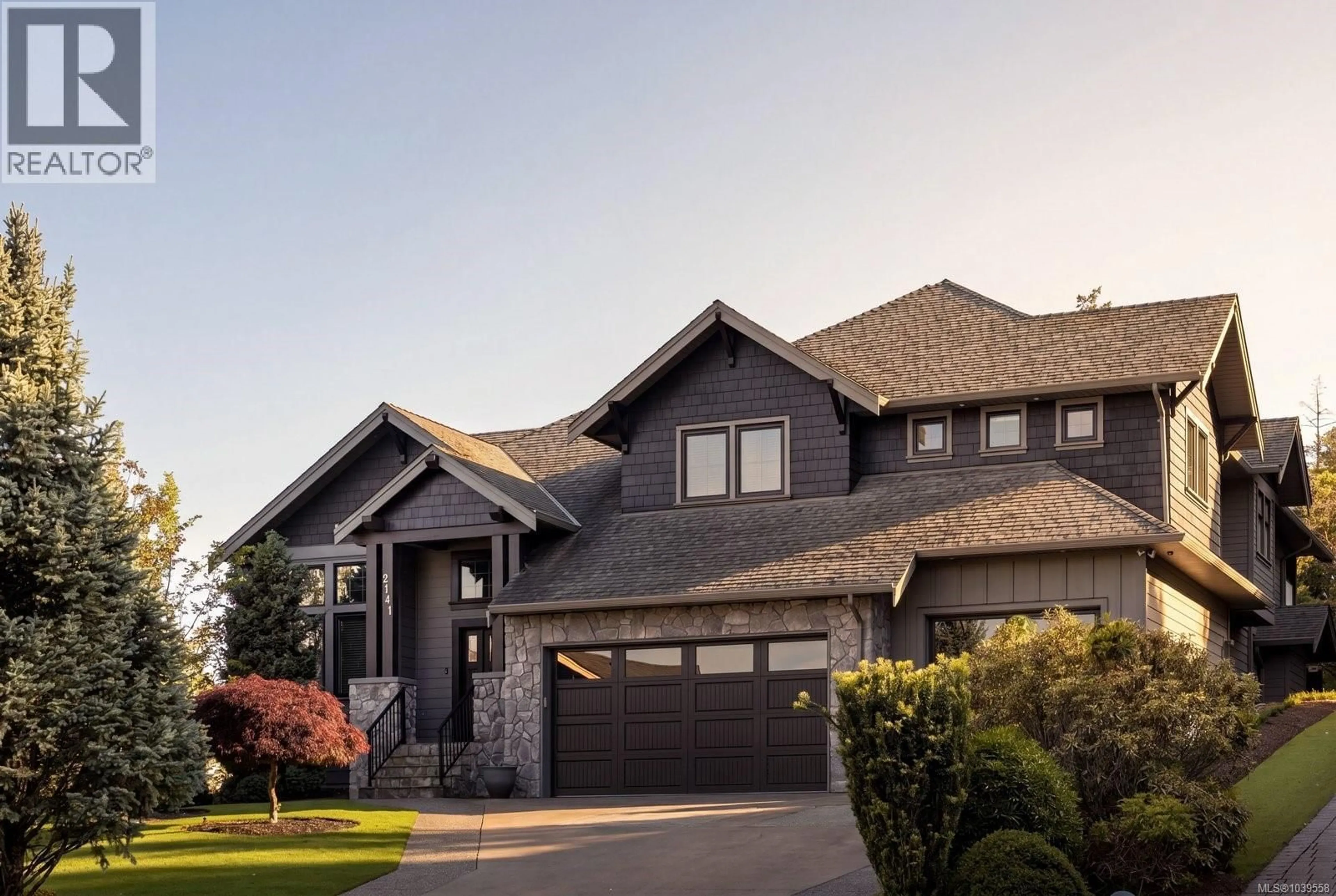 Home with brick exterior material, street for 2141 QUAILS RUN, Langford British Columbia V9B0B4