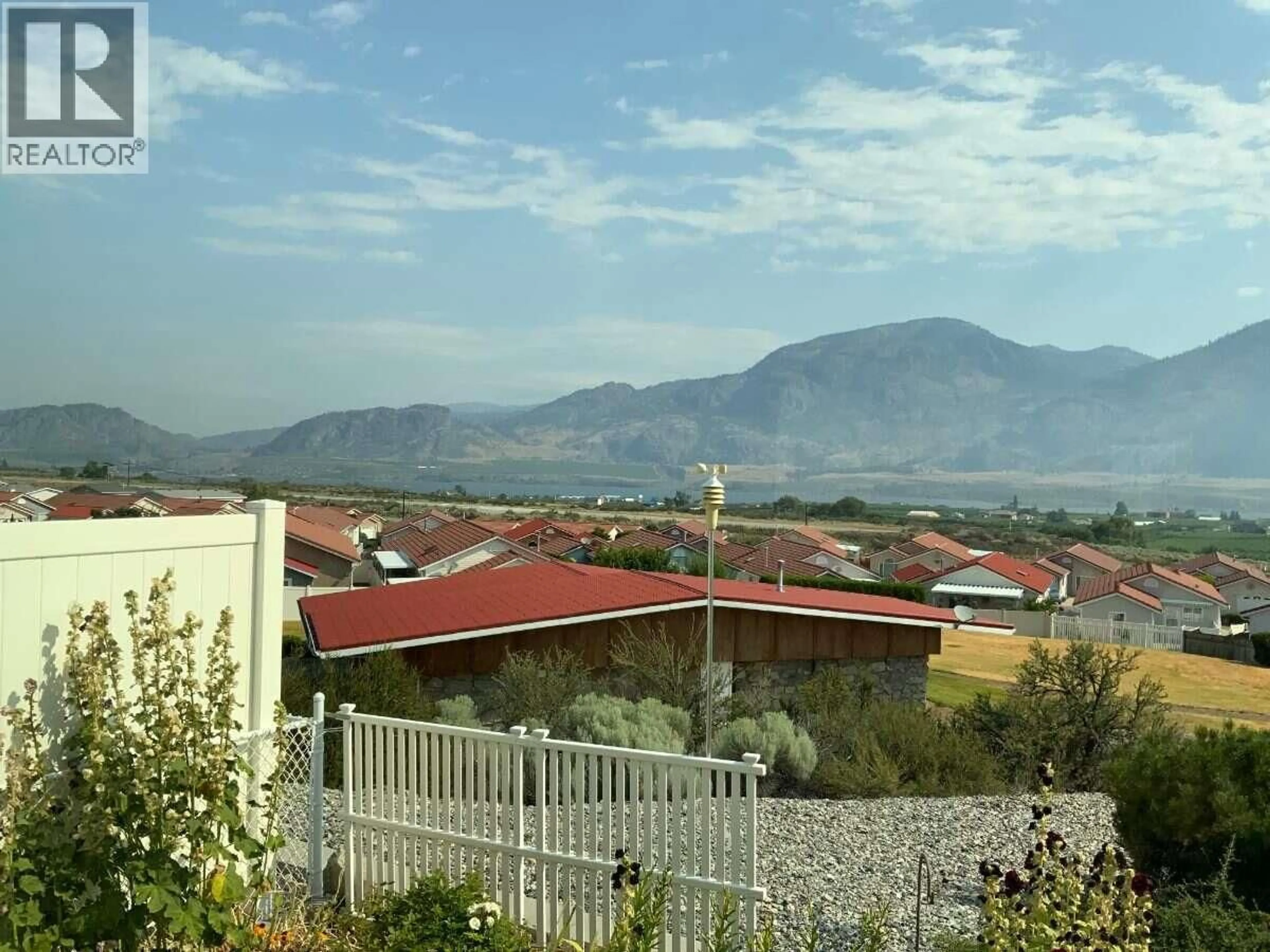 Balcony in the apartment, mountain view for 48 - 9400 115TH STREET, Osoyoos British Columbia V0H1V5