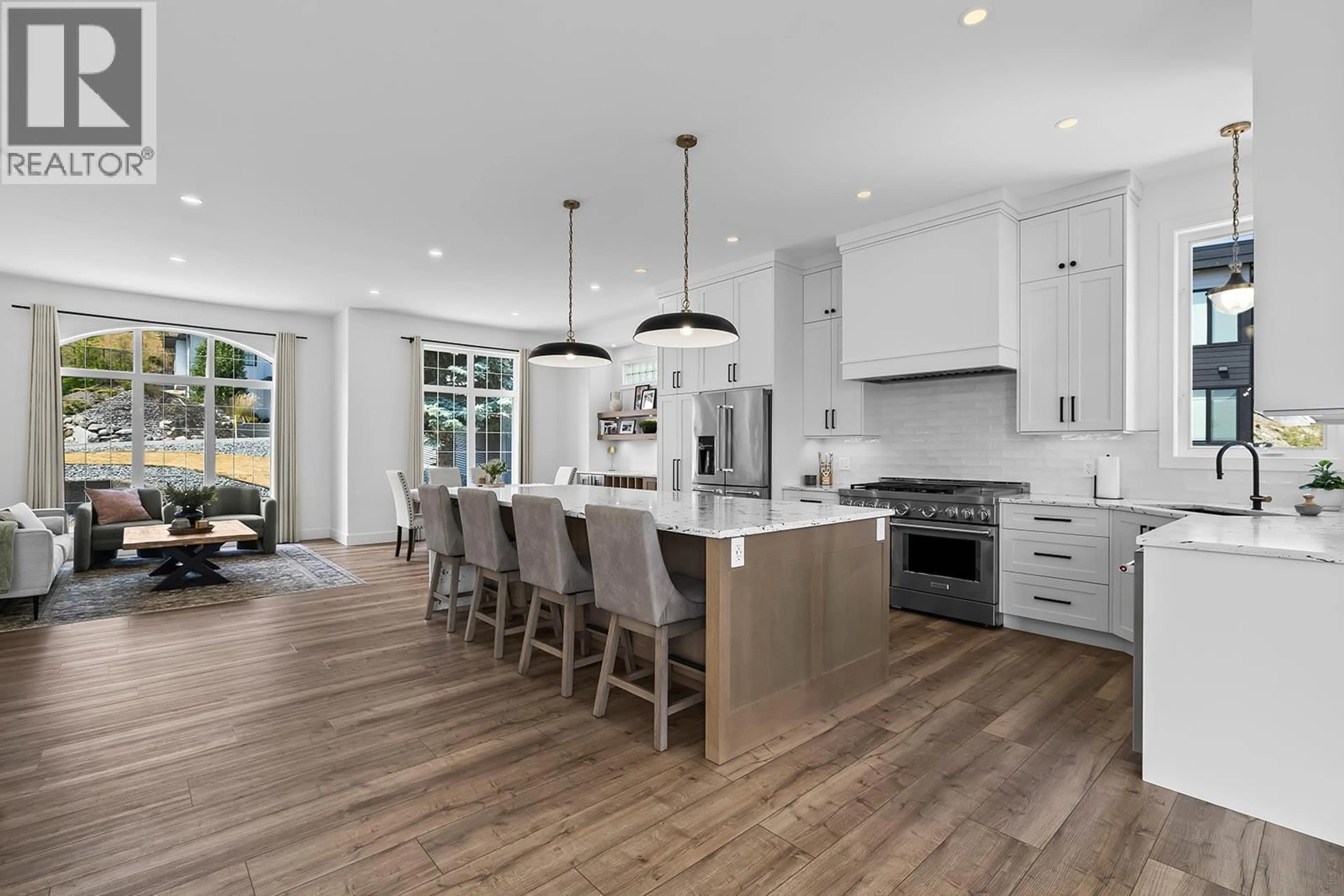Open concept kitchen, unknown for 7134 NAKISKA DRIVE, Vernon British Columbia V1B3M5