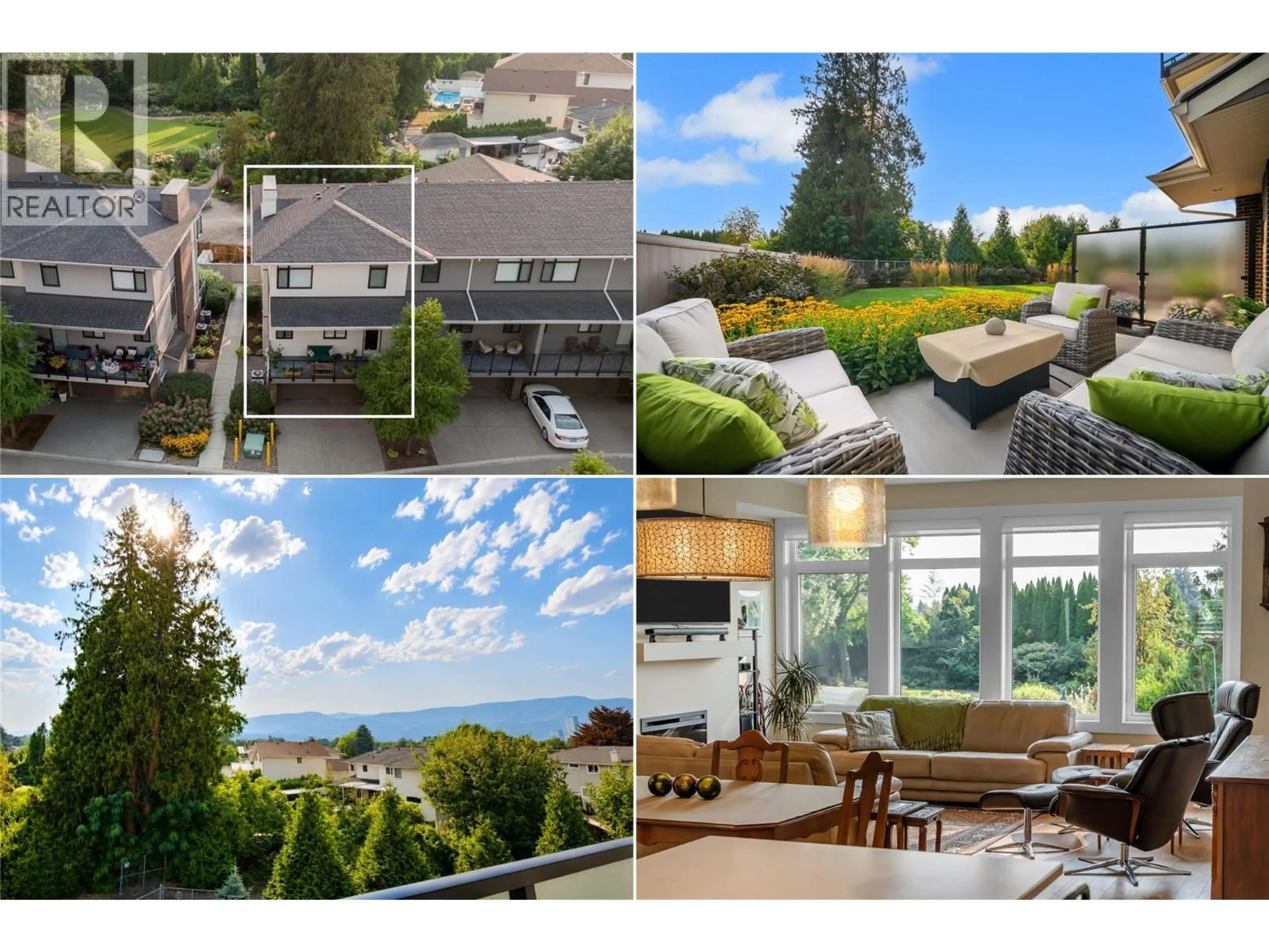 A pic from outside/outdoor area/front of a property/back of a property/a pic from drone, water/lake/river/ocean view for 32 - 1102 CAMERON AVENUE, Kelowna British Columbia V1Y0B2