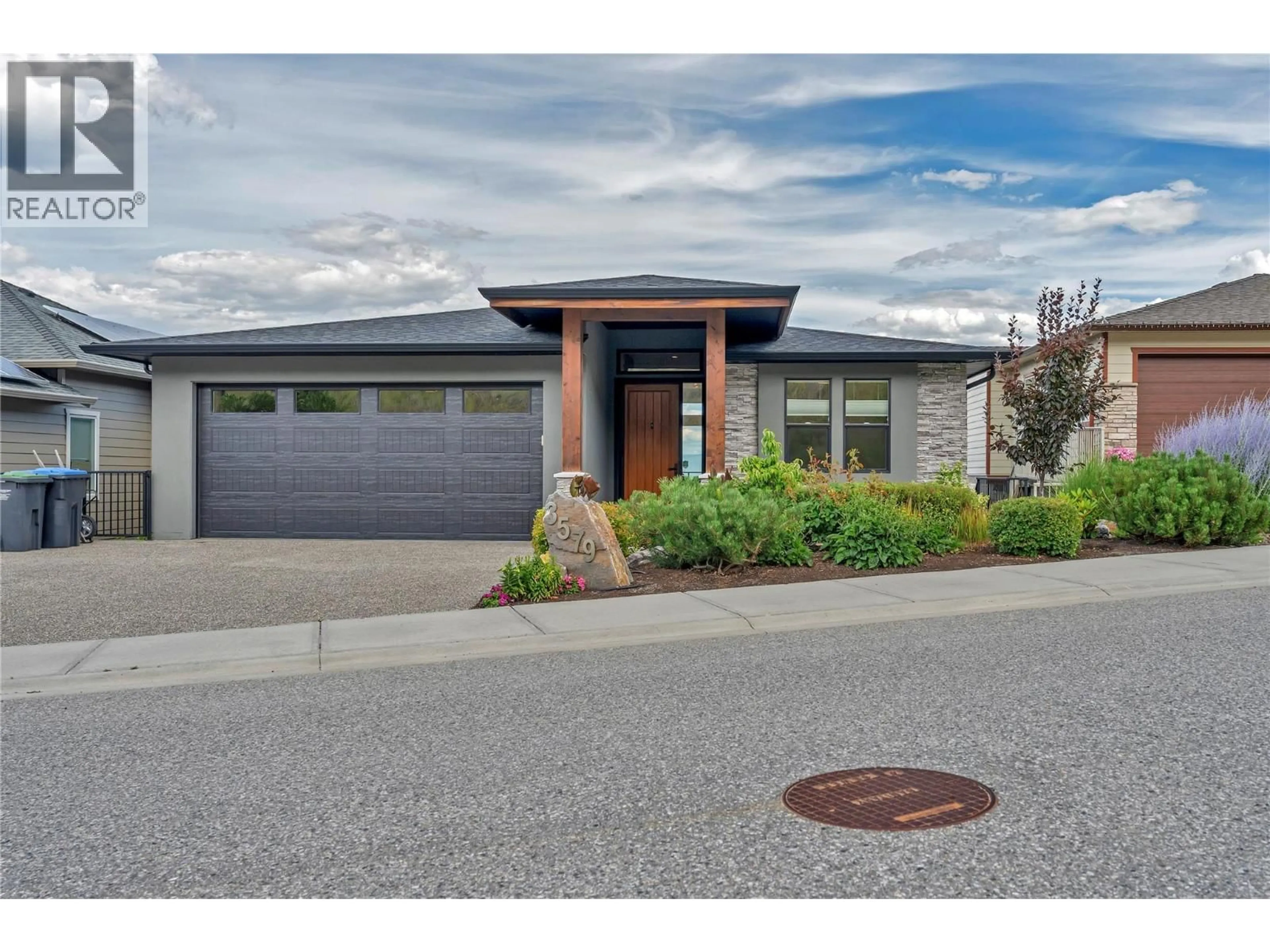 Home with brick exterior material, street for 3579 RANCH ROAD, West Kelowna British Columbia V4T1A1